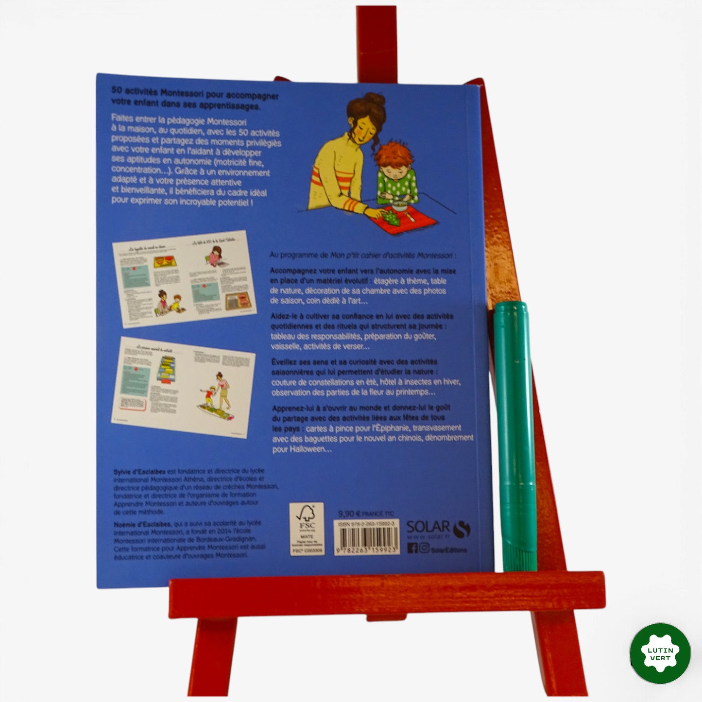 « Mon p’tit cahier d’activités Montessori » d'occasion SOLAR - Dès 3 ans | Ref 9997