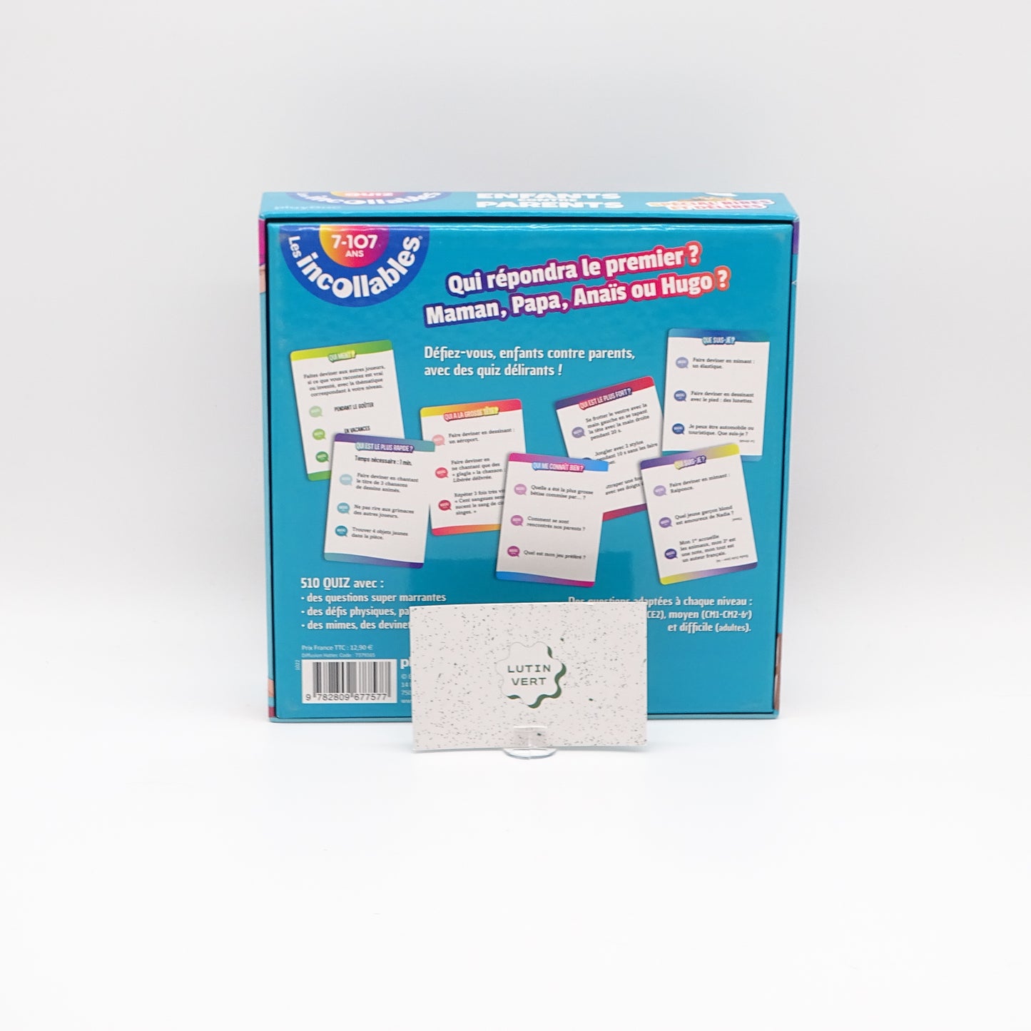 Quiz Enfants contre Parents d'occasion PLAYBAC - Dès 7 ans | Ref 14050