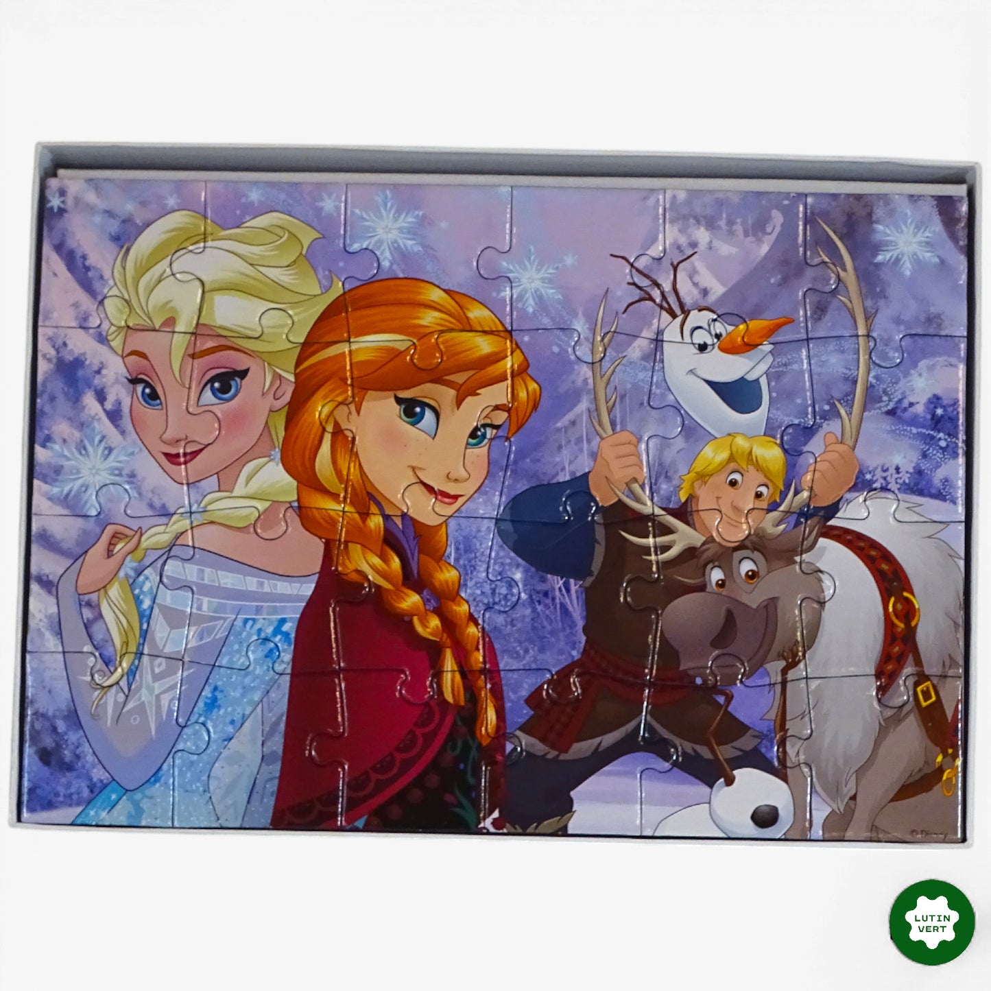 Puzzle Frozen 24 pcs d'occasion KING - Dès 3 ans | Ref 10020