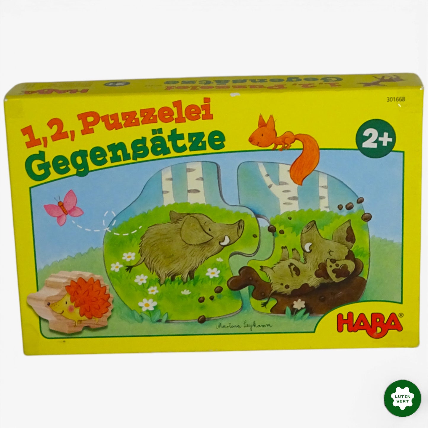 Puzzles 10 x 2 Animaux d'occasion HABA - Dès 2 ans | Ref 10021