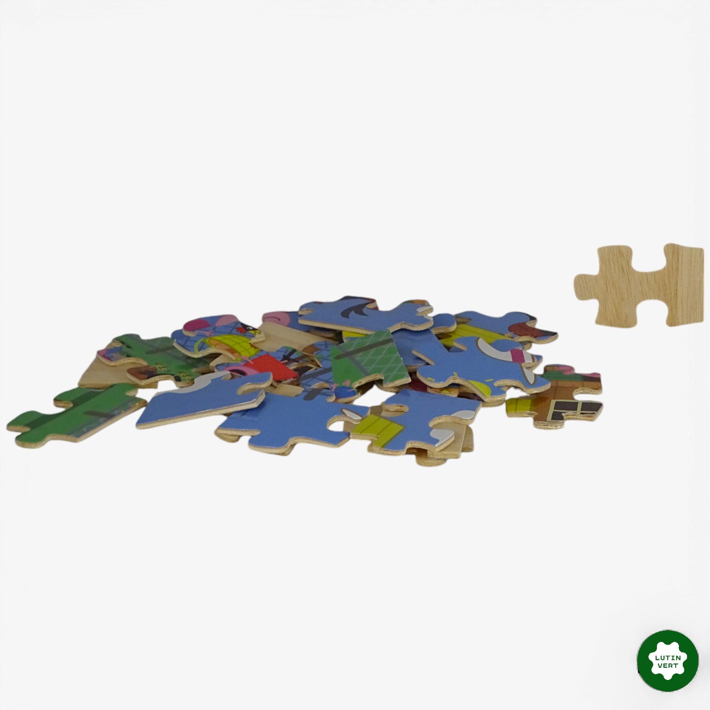 Puzzle en bois Peppa Pig.
25 pces. d'occasion EDUCA - Dès 4 ans | Ref 10125