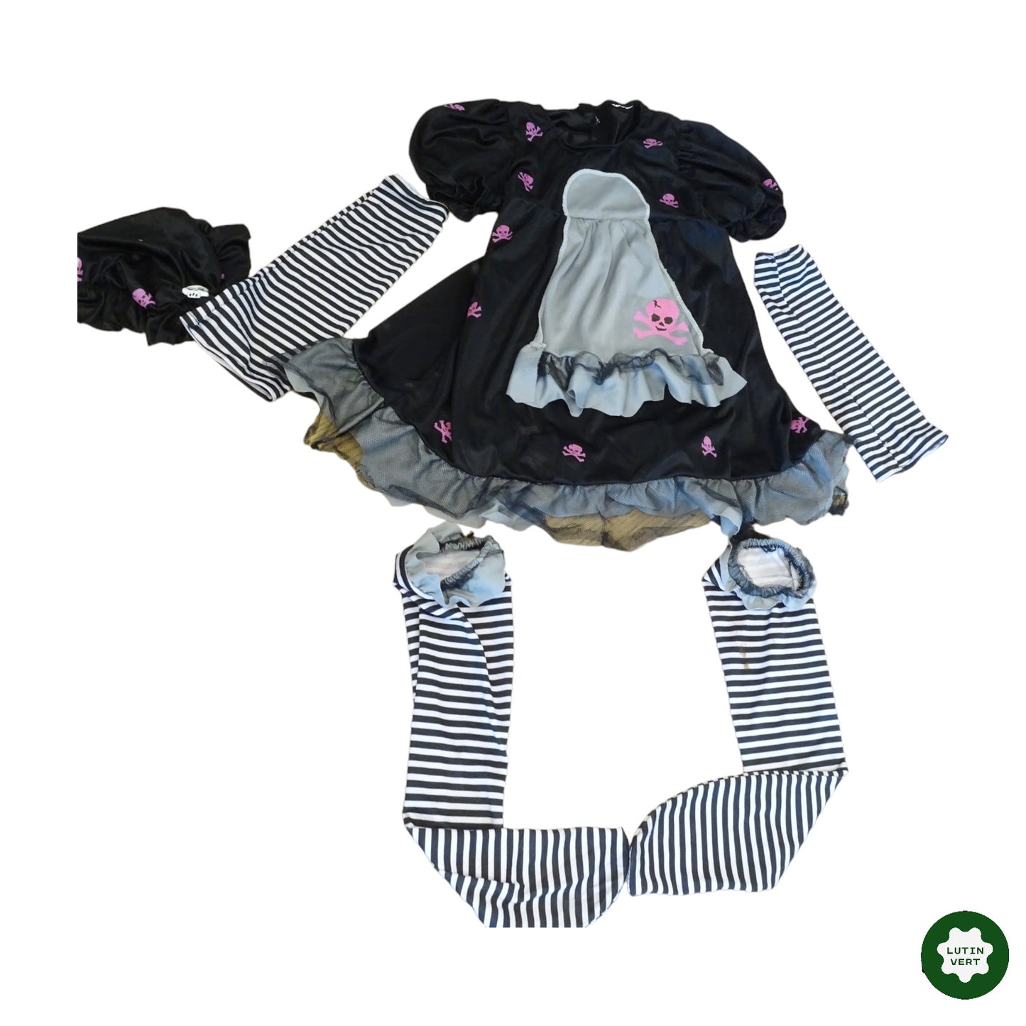 Déguisement pirate pour fille d'occasion - Dès 4 ans | Lutin Vert