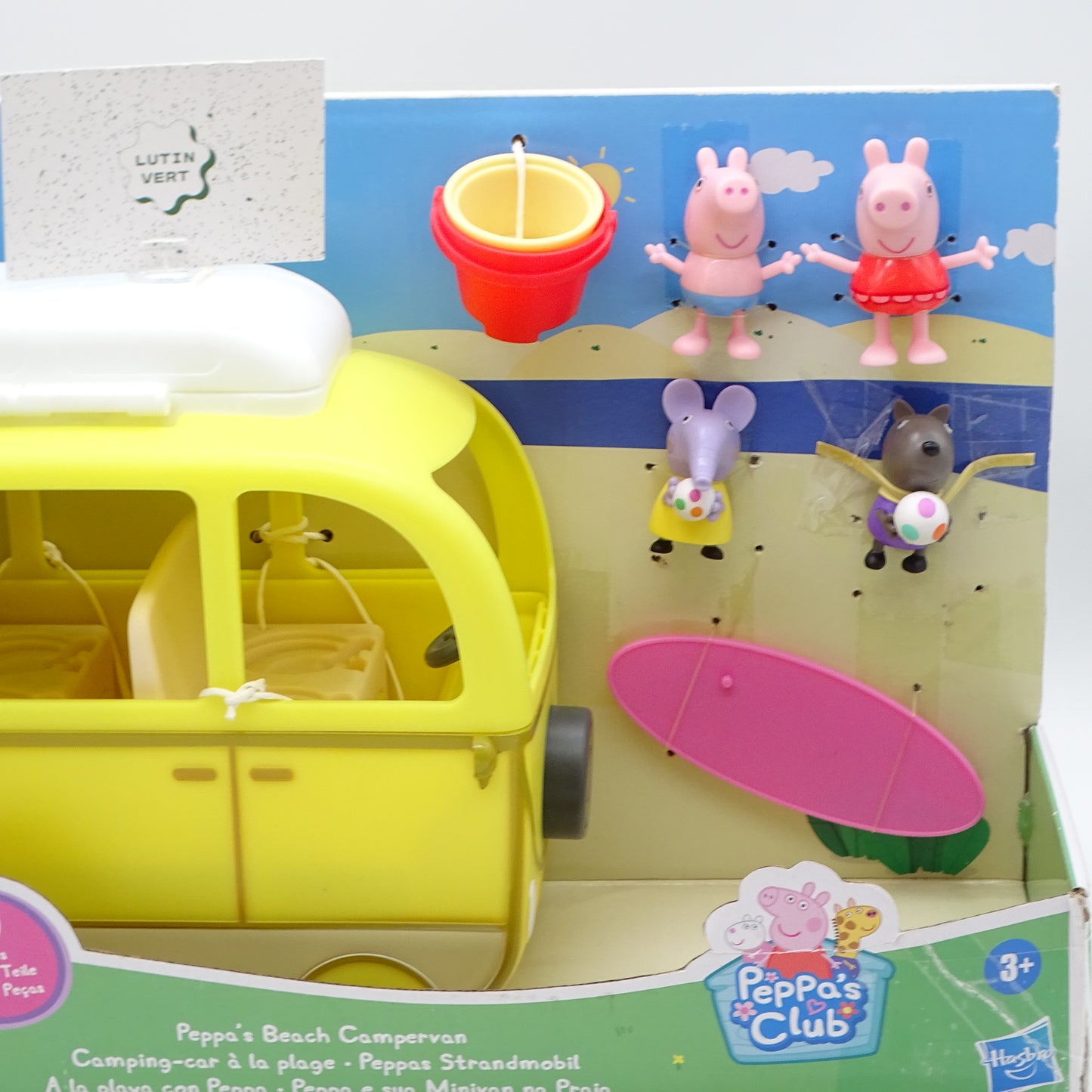 Camping car à la plage Peppa Pig d'occasion HASBRO - Dès 3 ans | Ref 14126