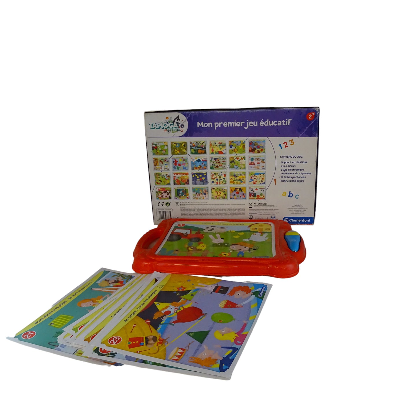Mon premier jeu éducatif d'occasion CLEMENTONI - Dès 2 ans | Lutin Vert
