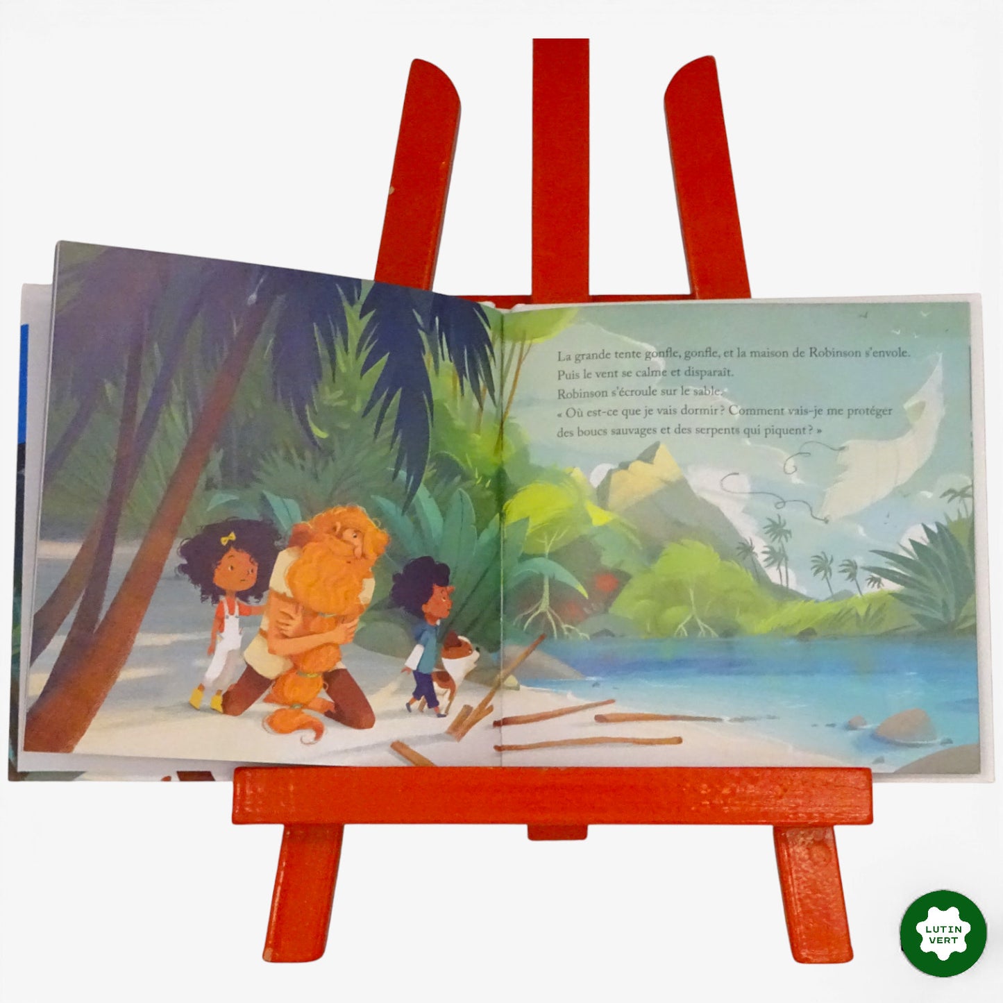 « Une aventure avec Robinson Crusoé » d'occasion HACHETTE JEUNESSE - Dès 3 ans | Ref 10146