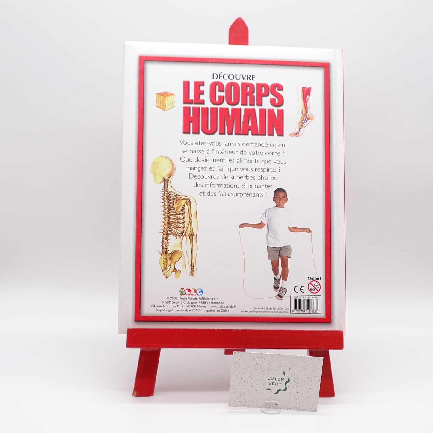 Découvre le corps humain d'occasion PLAISIR D’APPRENDRE - Dès 4 ans | Ref 14193