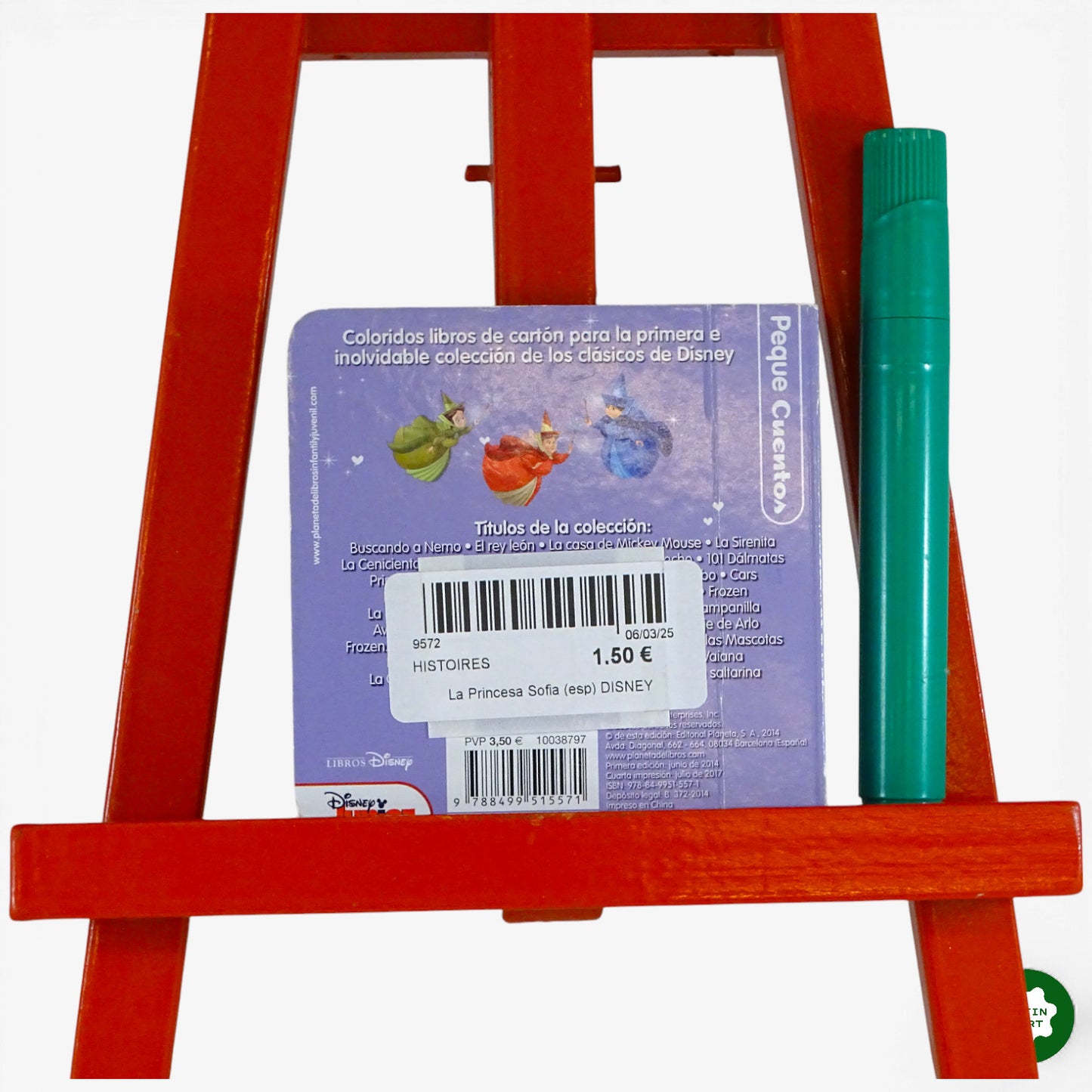 La Princesa Sofia (Espagnole) d'occasion DISNEY - Dès 3 ans | Ref 9572