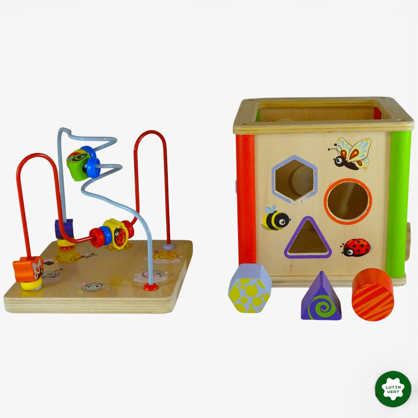 Cube d’éveil en bois d'occasion PLAYTIVE JUNIOR - Dès 2 ans | Ref 10177