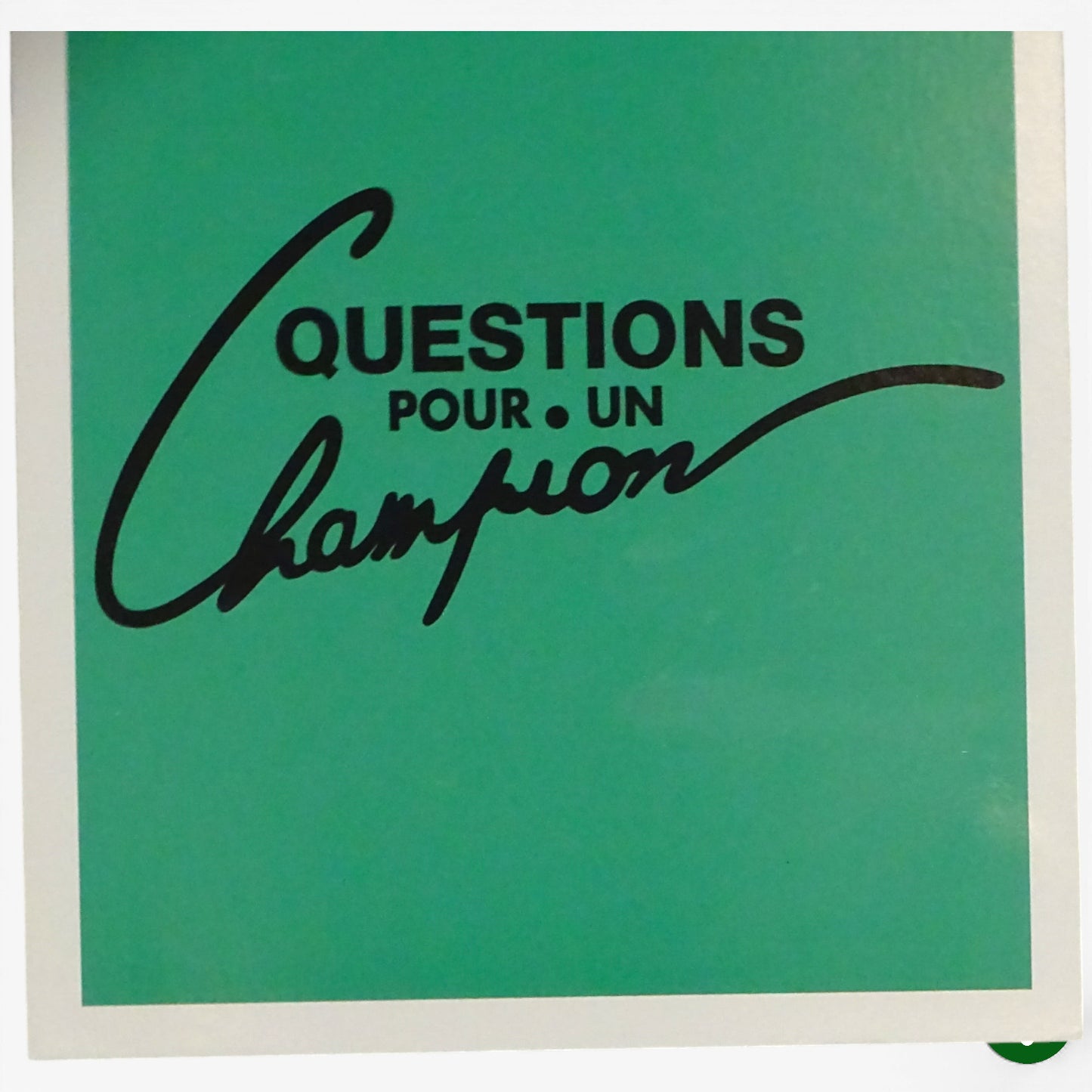 Question pour un Champion d'occasion NATHAN - Dès 15 ans | Ref 10151