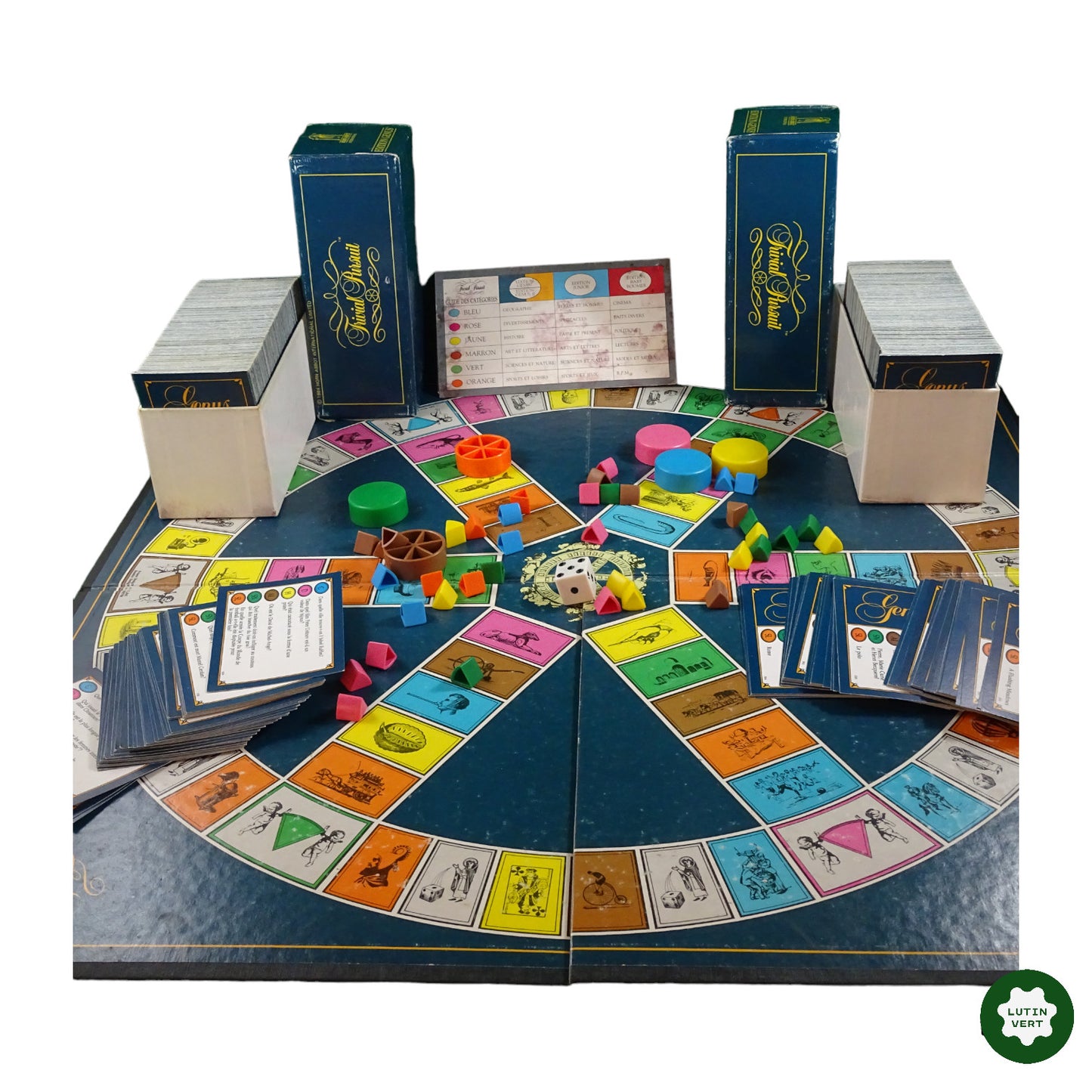 Trivial Pursuit Edition Genius Vintage 1984 d'occasion PARKER - Dès 15 ans | Ref 10200