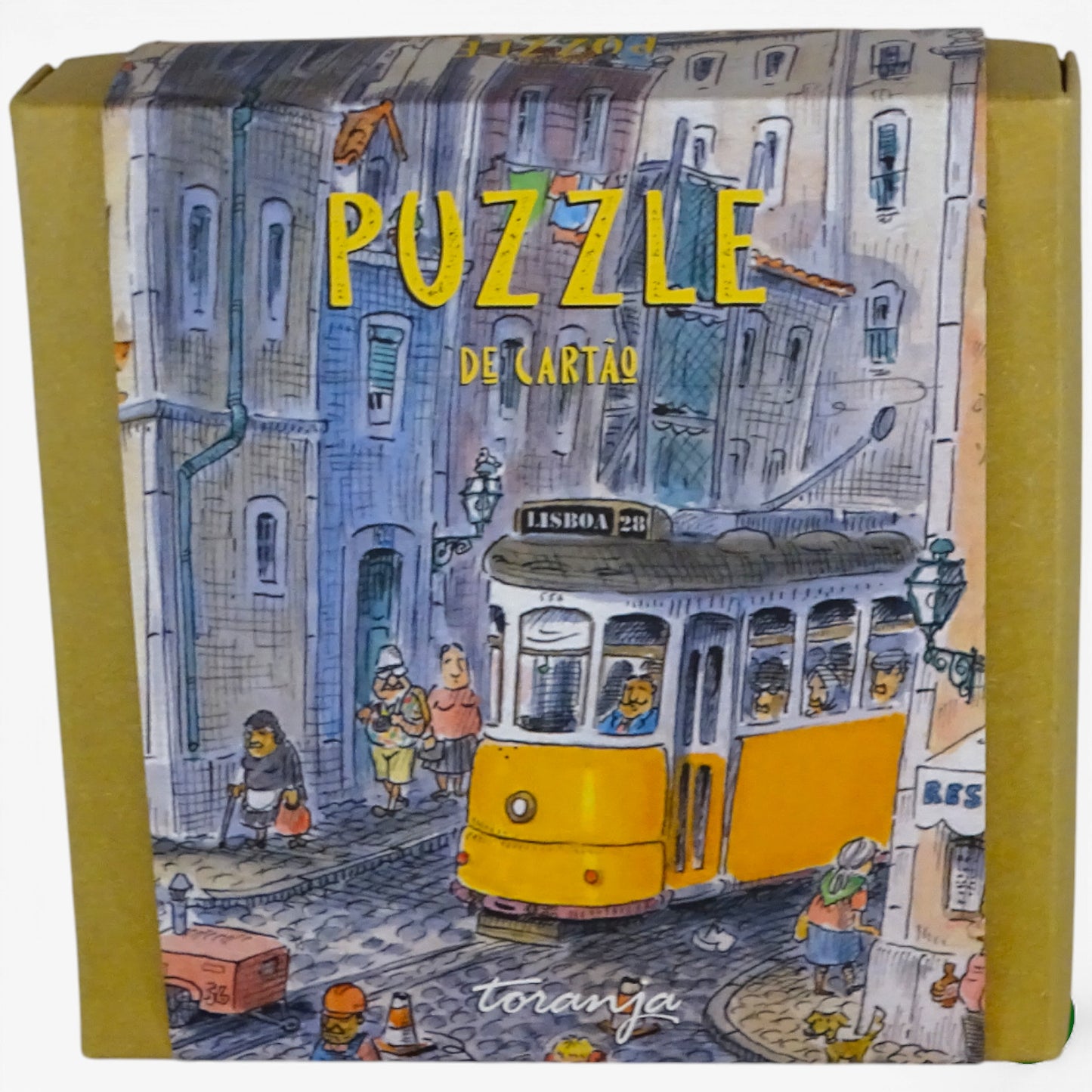 Puzzle « Tramway dans Lisbonne » 48 pcs. d'occasion TORANJA - Dès 4 ans | Ref 10226