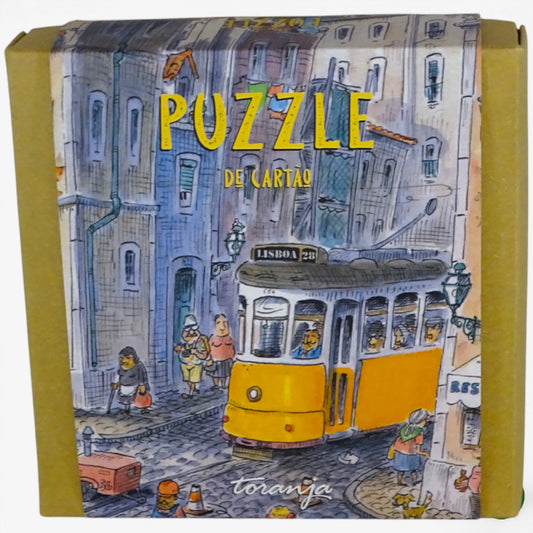 Puzzle « Tramway dans Lisbonne » 48 pcs. d'occasion TORANJA - Dès 4 ans | Ref 10226
