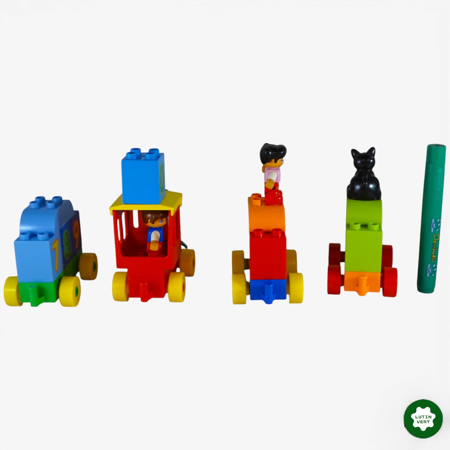 Lot Petit Train Chiffres d'occasion LEGO DUPLO - Dès 2 ans | Ref 10231