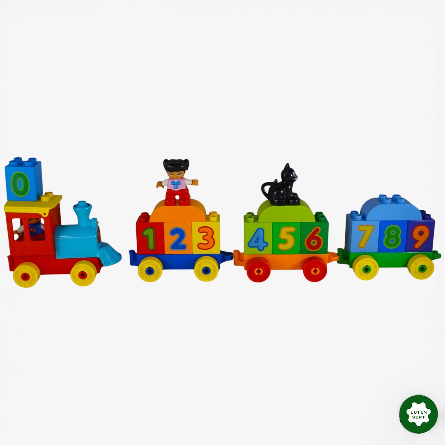 Lot Petit Train Chiffres d'occasion LEGO DUPLO - Dès 2 ans | Ref 10231
