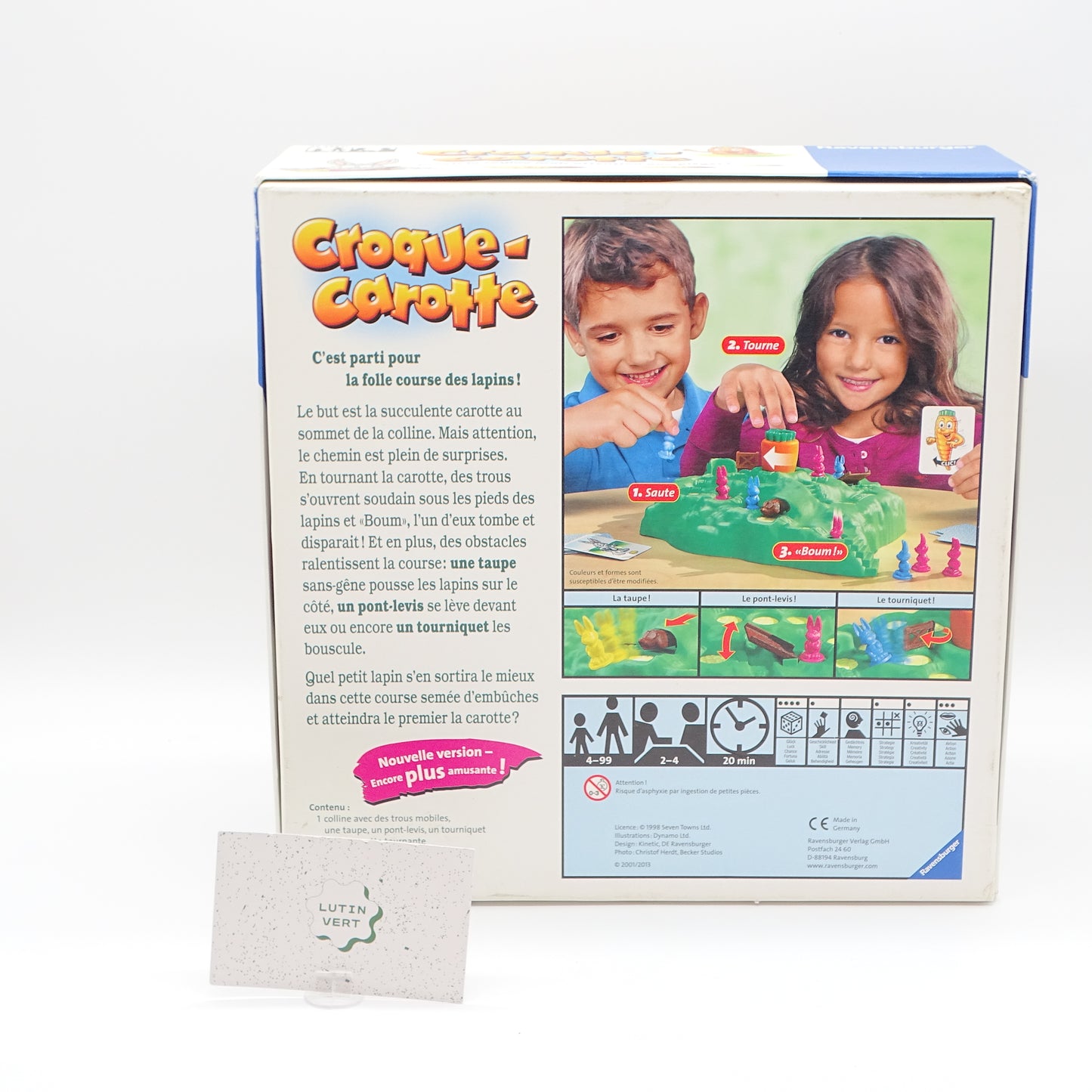 Croque-carotte d'occasion RAVENSBURGER - Dès 4 ans | Ref 14357