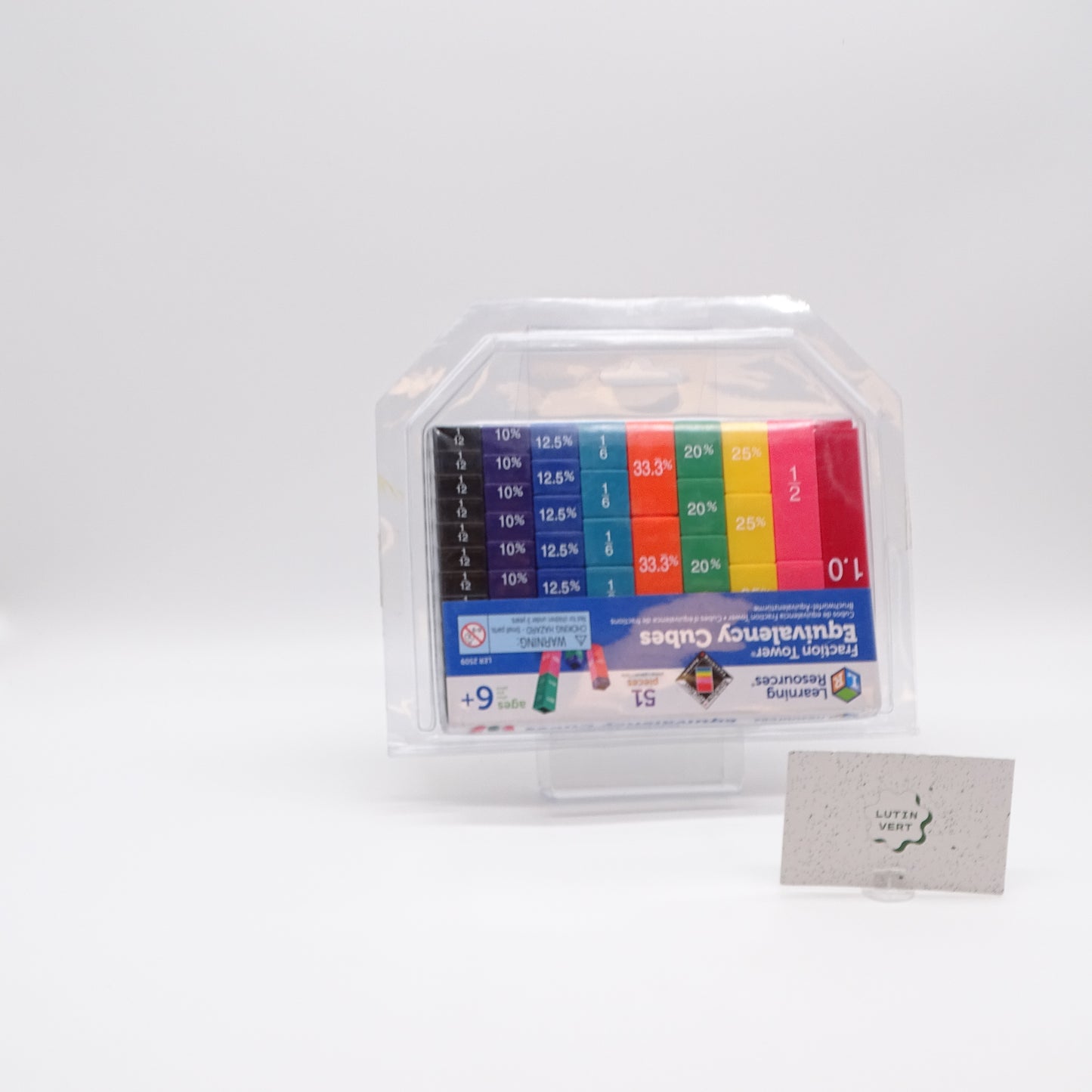 Fraction tower d'occasion LEARNING RESOURCES - Dès 6 ans | Ref 14353