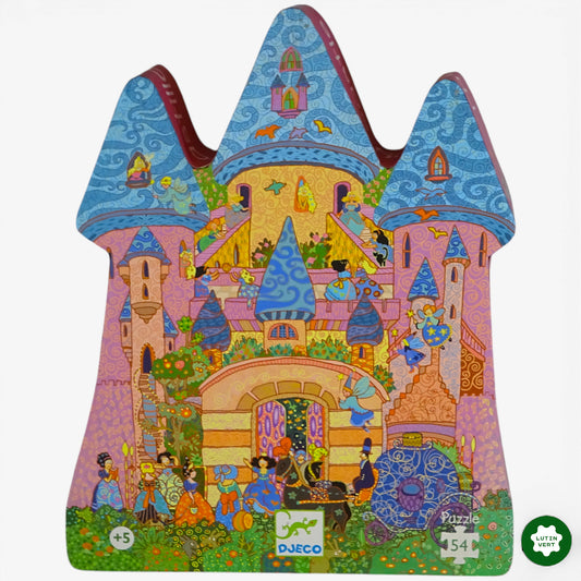 Puzzle « Château féerique » 54 pièces d'occasion DJECO - Dès 5 ans | Ref 10237