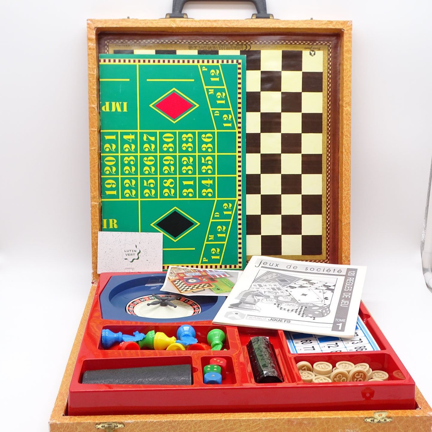 Mallette multi-jeux classiques FRANCE JOUET - Dès 6 ans | Ref 14380