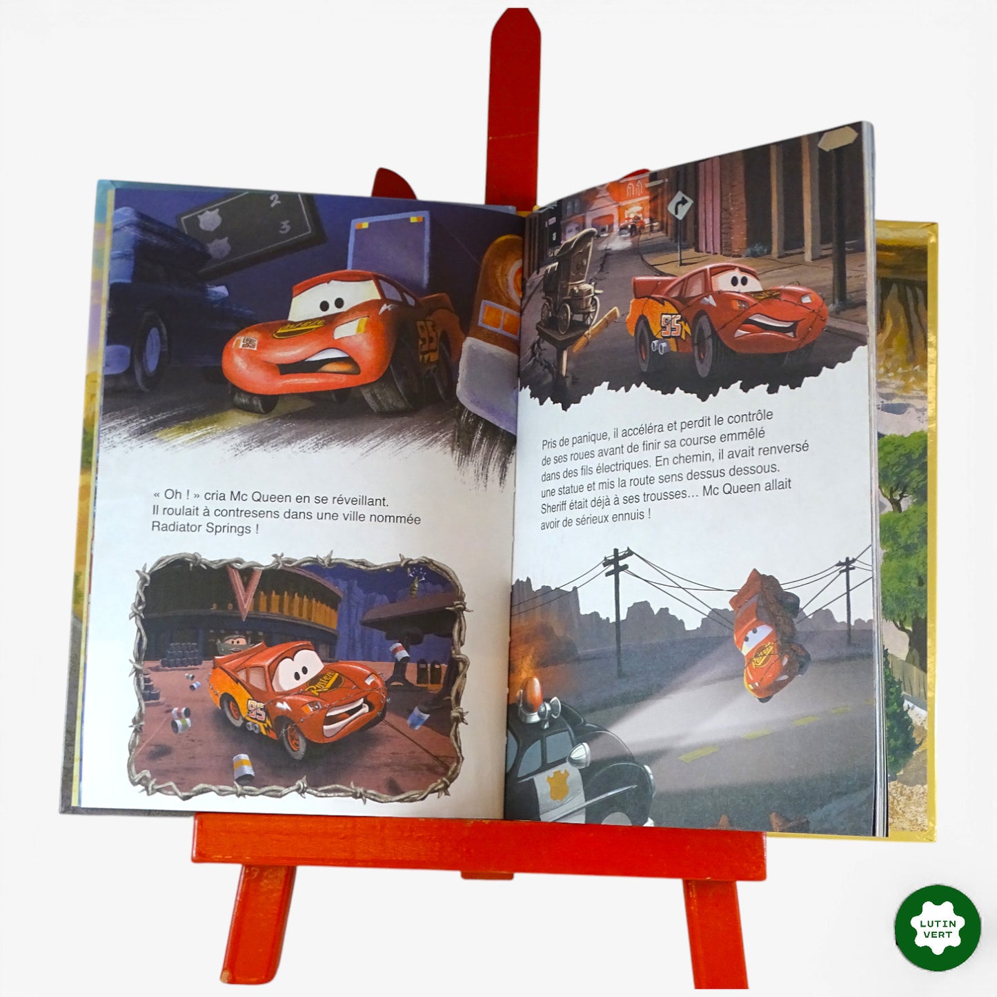 « Cars Quatre Roues » d'occasion HACHETTE - Dès 6 ans | Ref 10281
