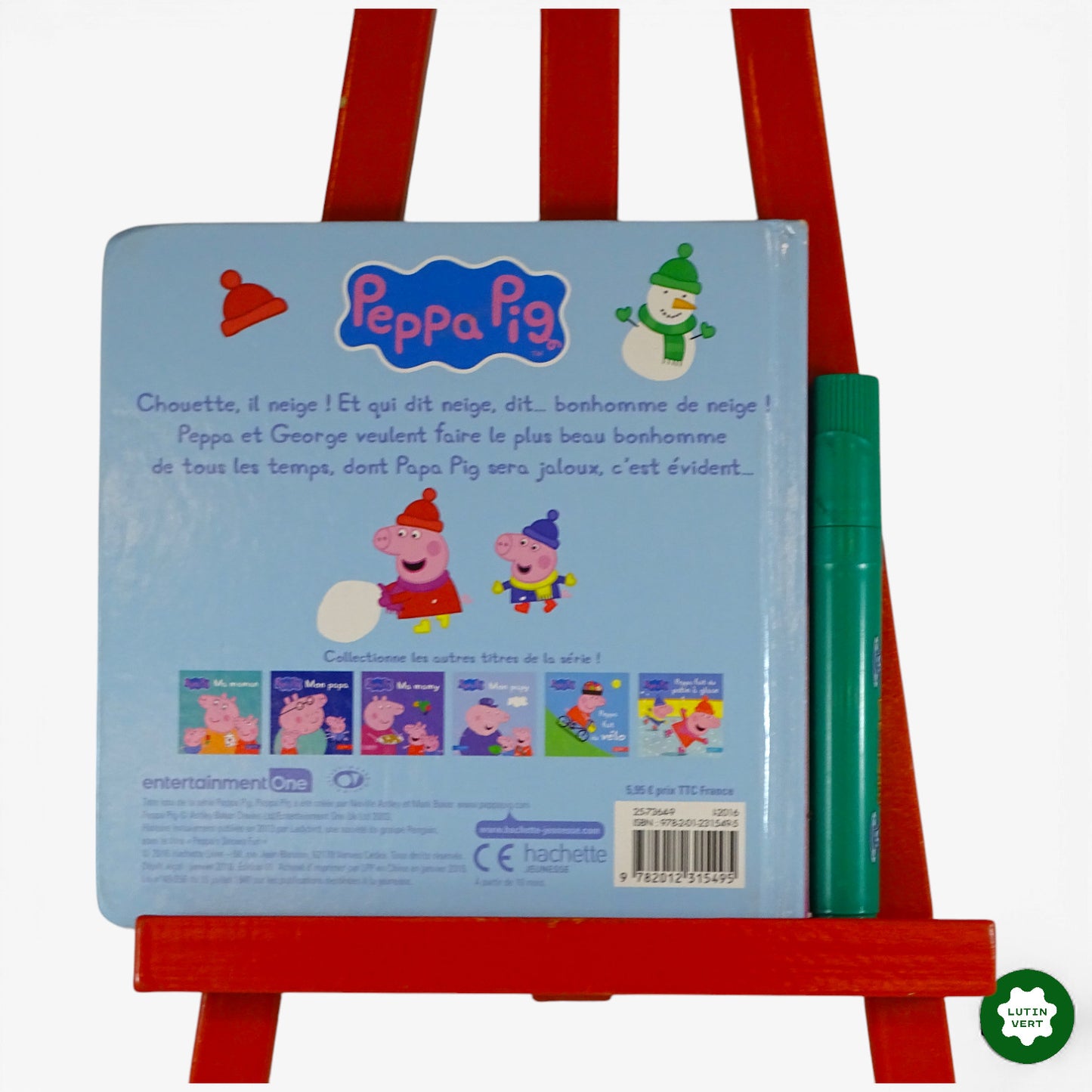 « Peppa fait un bonhomme de neige » d'occasion HACHETTE - Dès 3 ans | Ref 10279