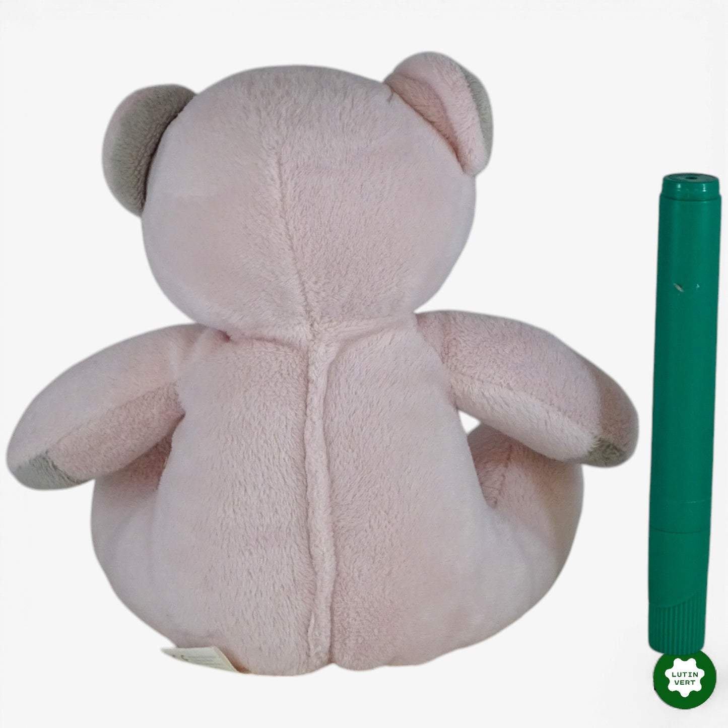 Peluche Ourson rose d'occasion MUSTI - Dès 1 an | Ref 10298