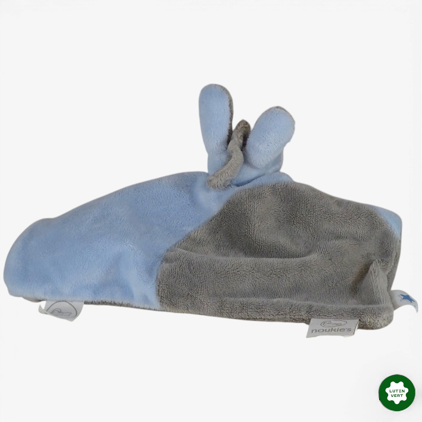 Doudou Âne bleue et gris d'occasion NOUKIE’S - Dès Naissance | Ref 10296