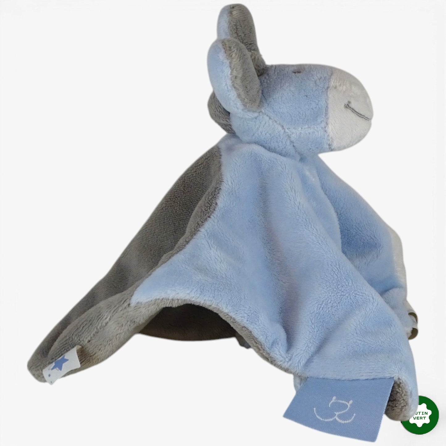 Doudou Âne bleue et gris d'occasion NOUKIE’S - Dès Naissance | Ref 10296