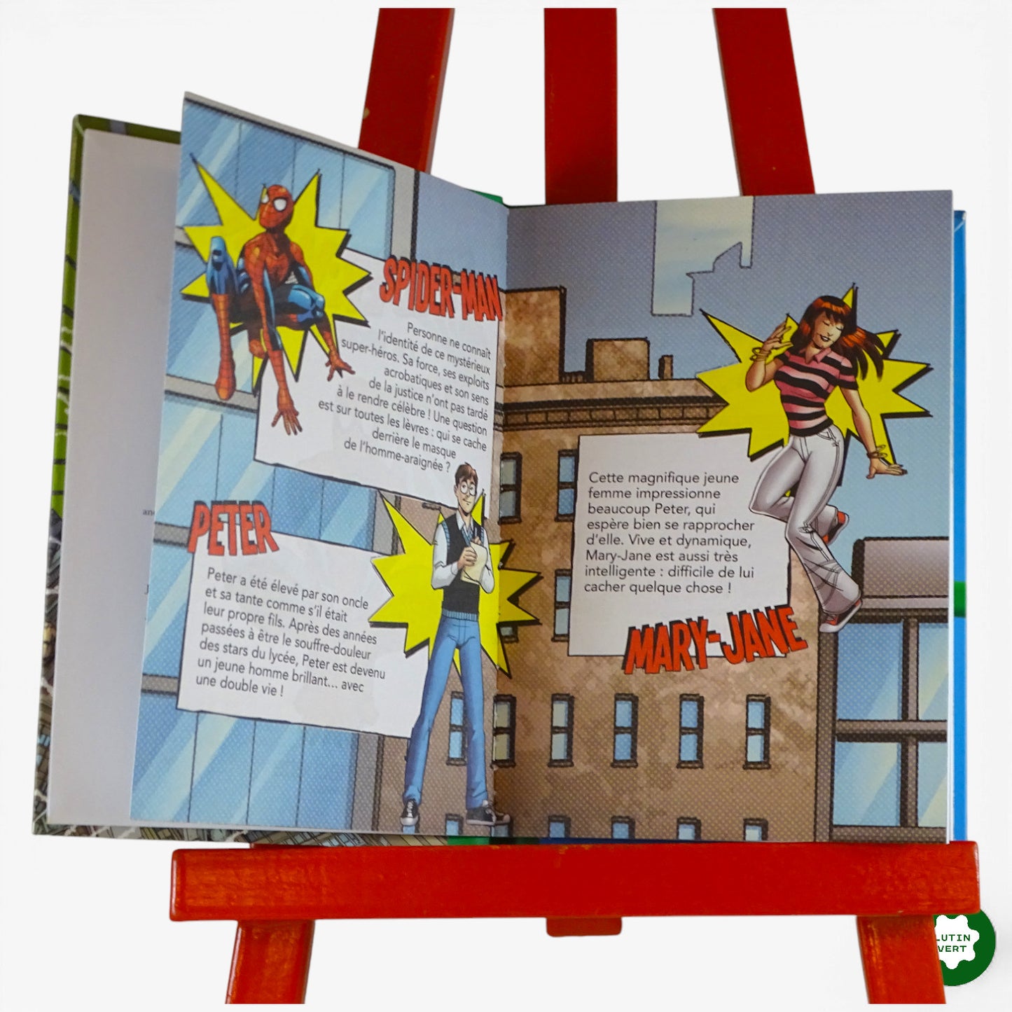 Livre Spider-Man Le Vautour Marvel d'occasion HACHETTE JEUNESSE - Dès 8 ans | Ref 10312