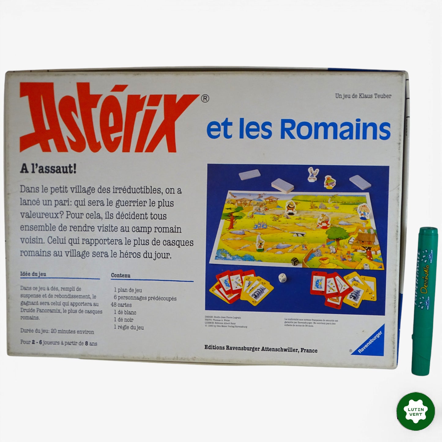 Astérix et les Romains le jeu d'occasion RAVENSBURGER - Dès 8 ans | Ref 10319