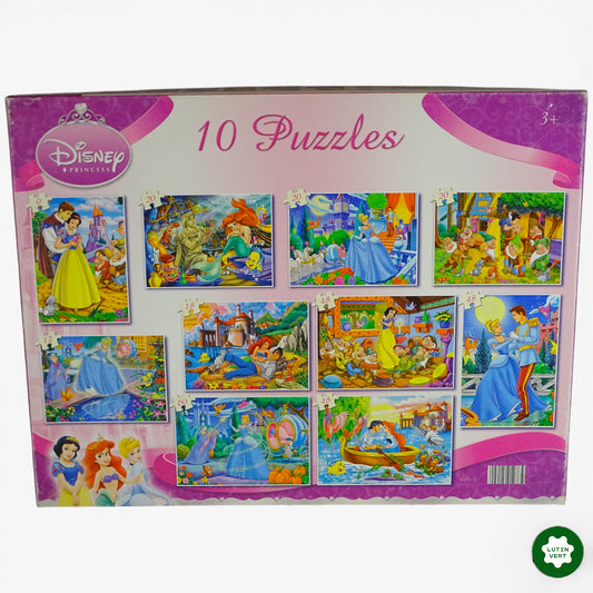 8 puzzles Princess  Disney d'occasion CLEMENTONI - Dès 3 ans | Ref 10335