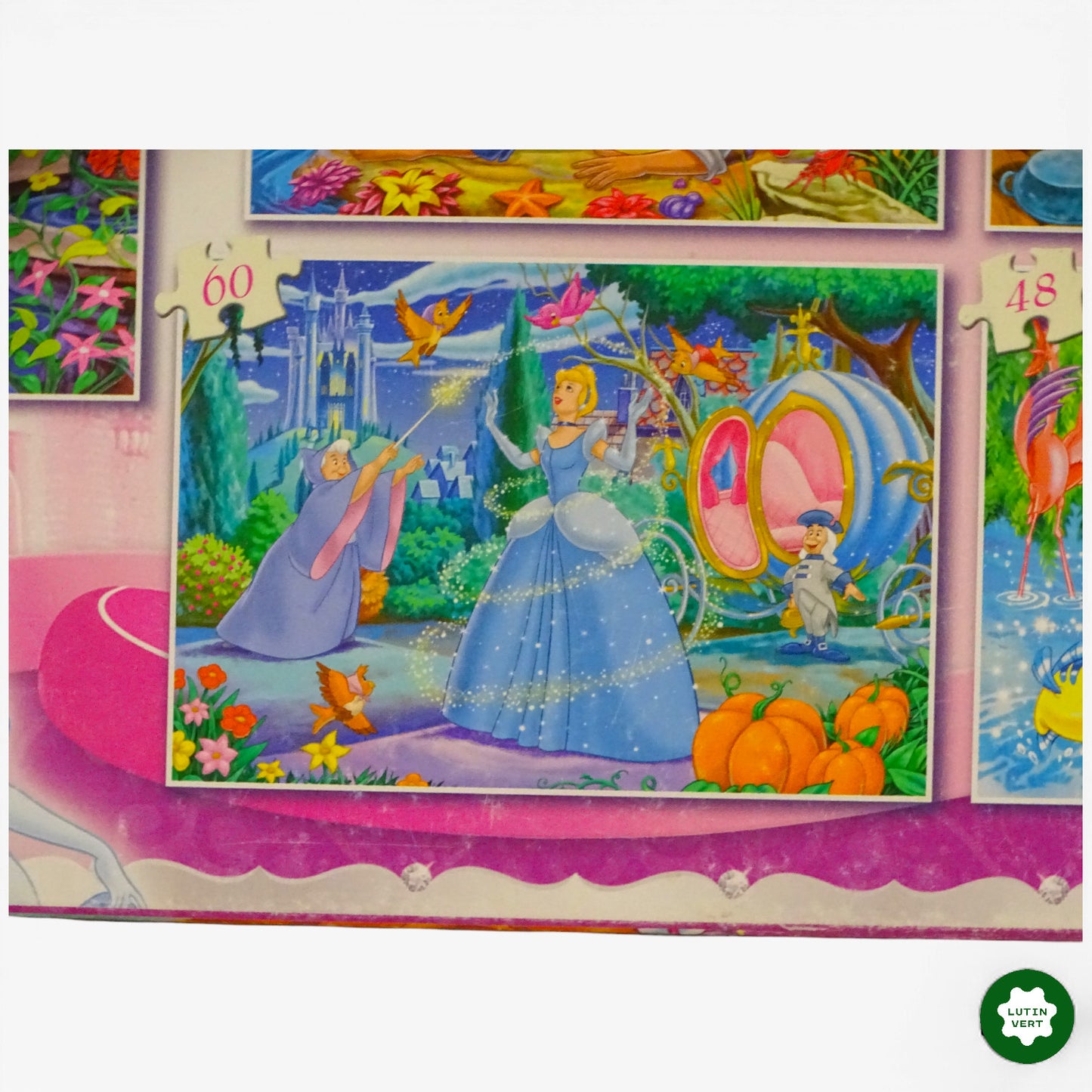8 puzzles Princess  Disney d'occasion CLEMENTONI - Dès 3 ans | Ref 10335