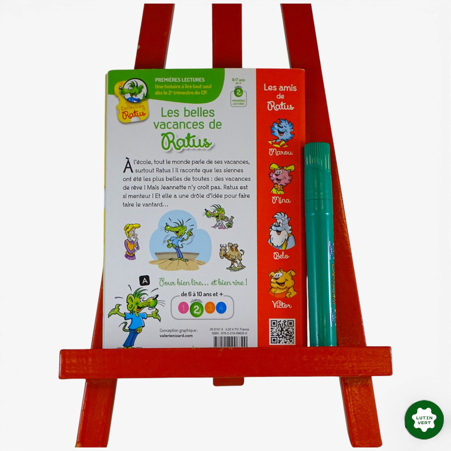 Les belles vacances de Ratus d'occasion HATIER JEUNESSE - Dès 6 ans | Ref 10344