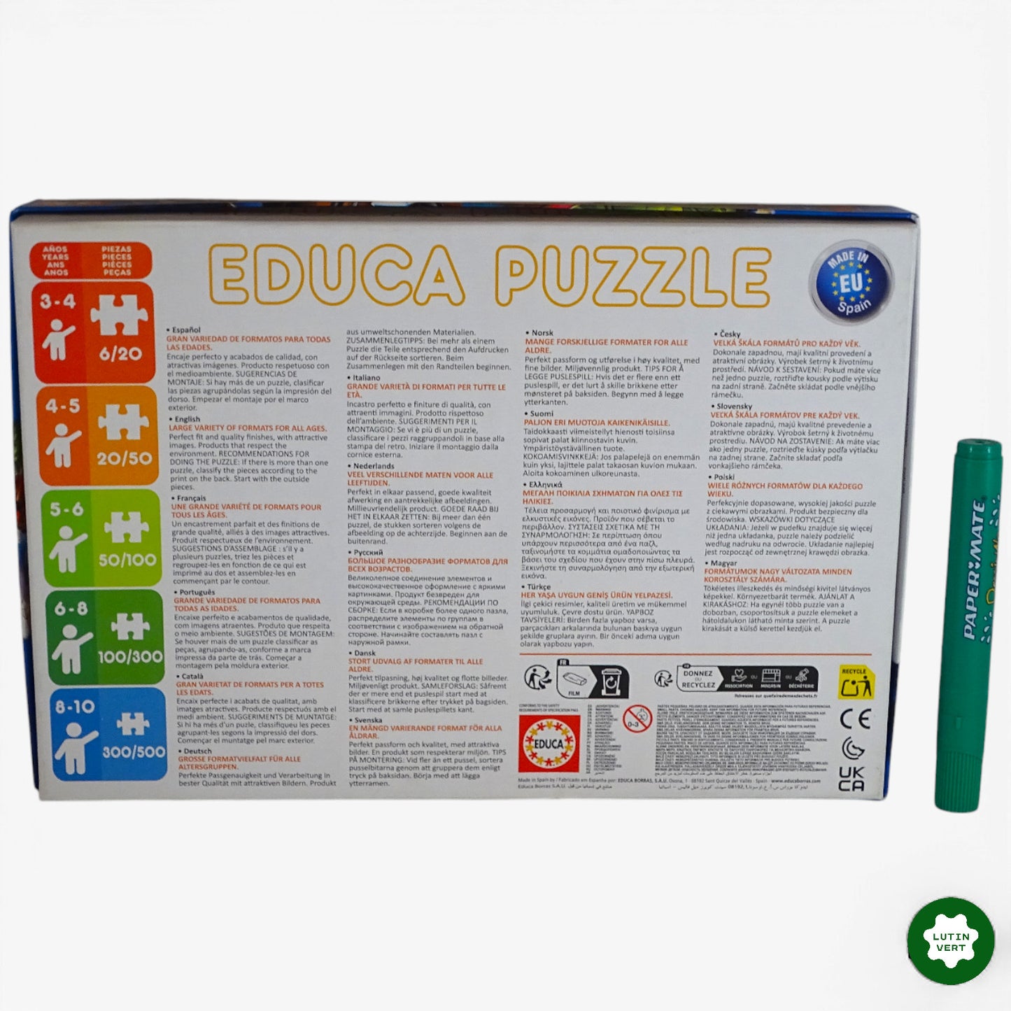 Puzzle « Marvel Avengers » 300 pcs d'occasion EDUCA - Dès 8 ans | Ref 10350