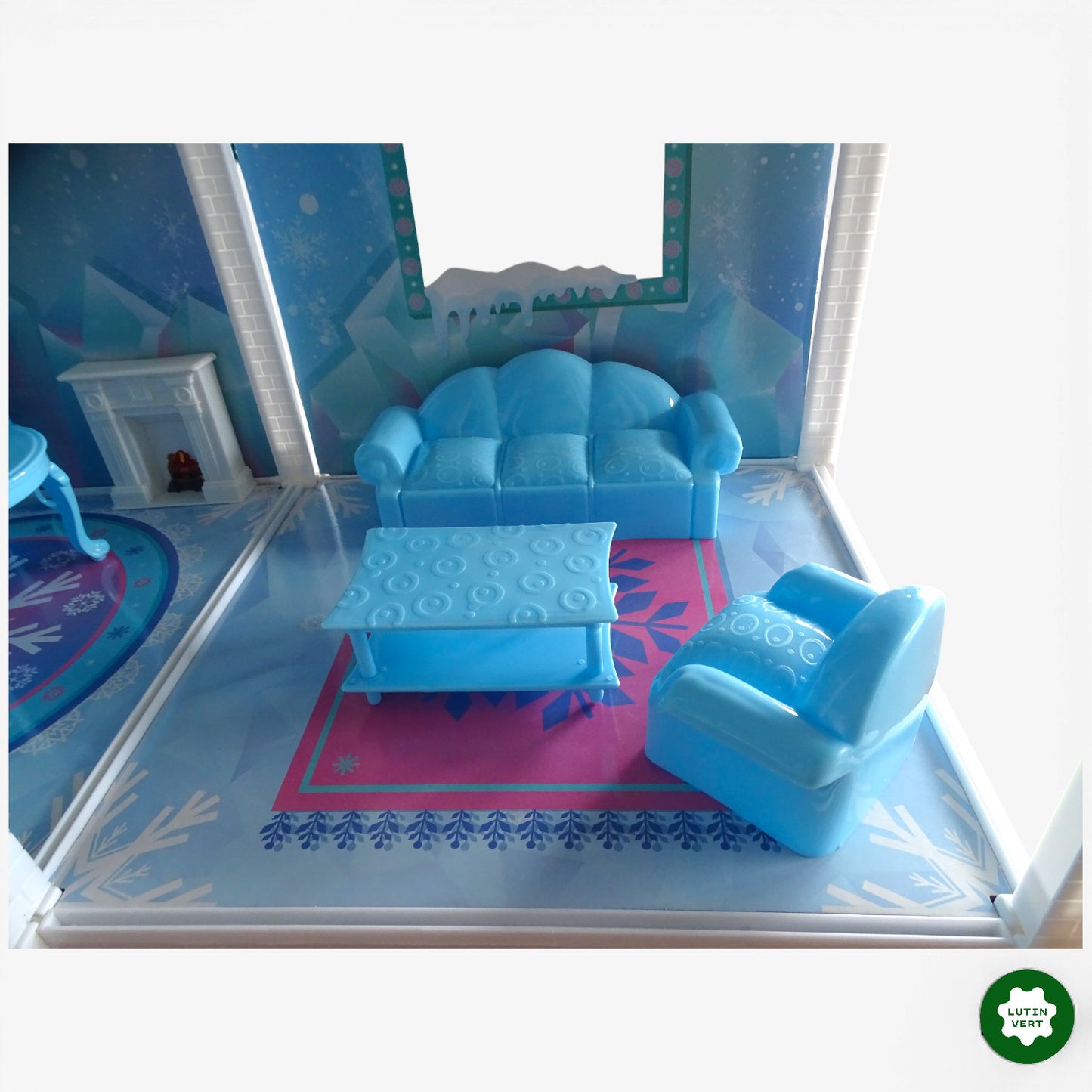 Chateaux Reine des neiges avec mobilier d'occasion - Dès 6 ans | Ref 10353