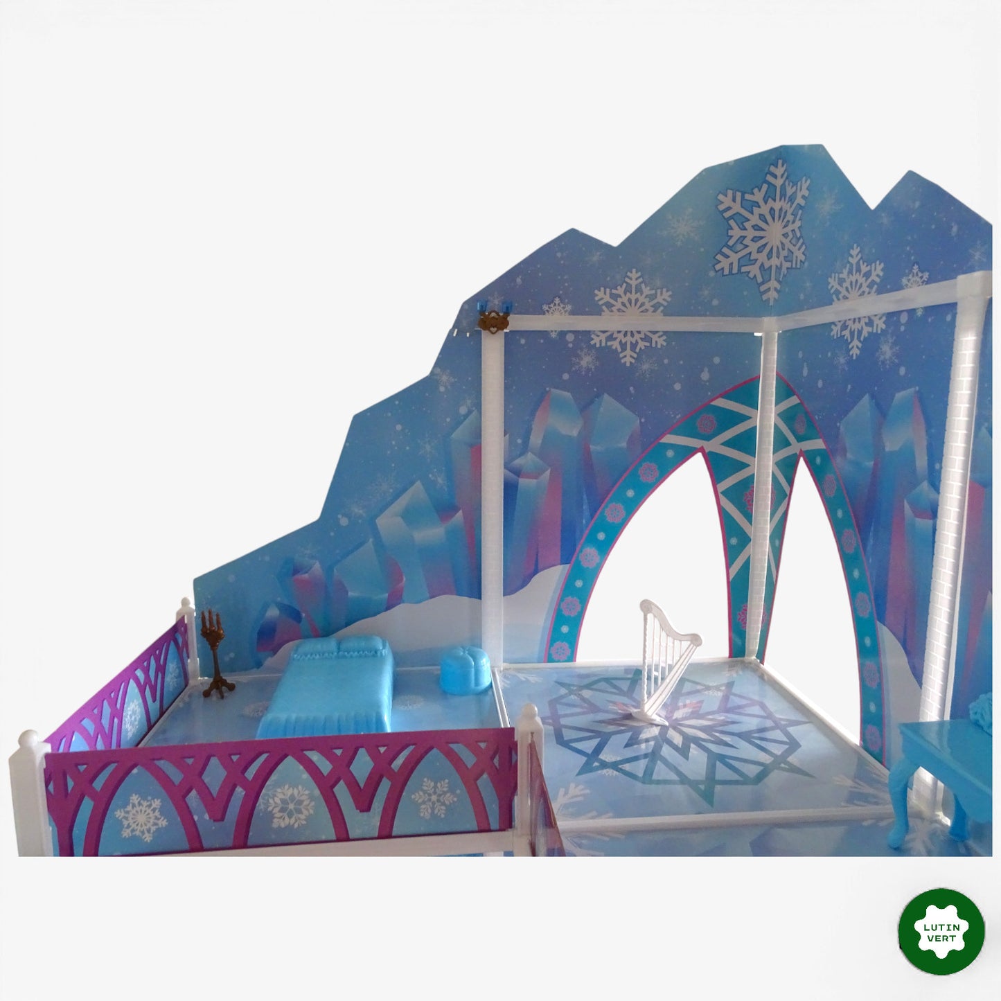Chateaux Reine des neiges avec mobilier d'occasion - Dès 6 ans | Ref 10353