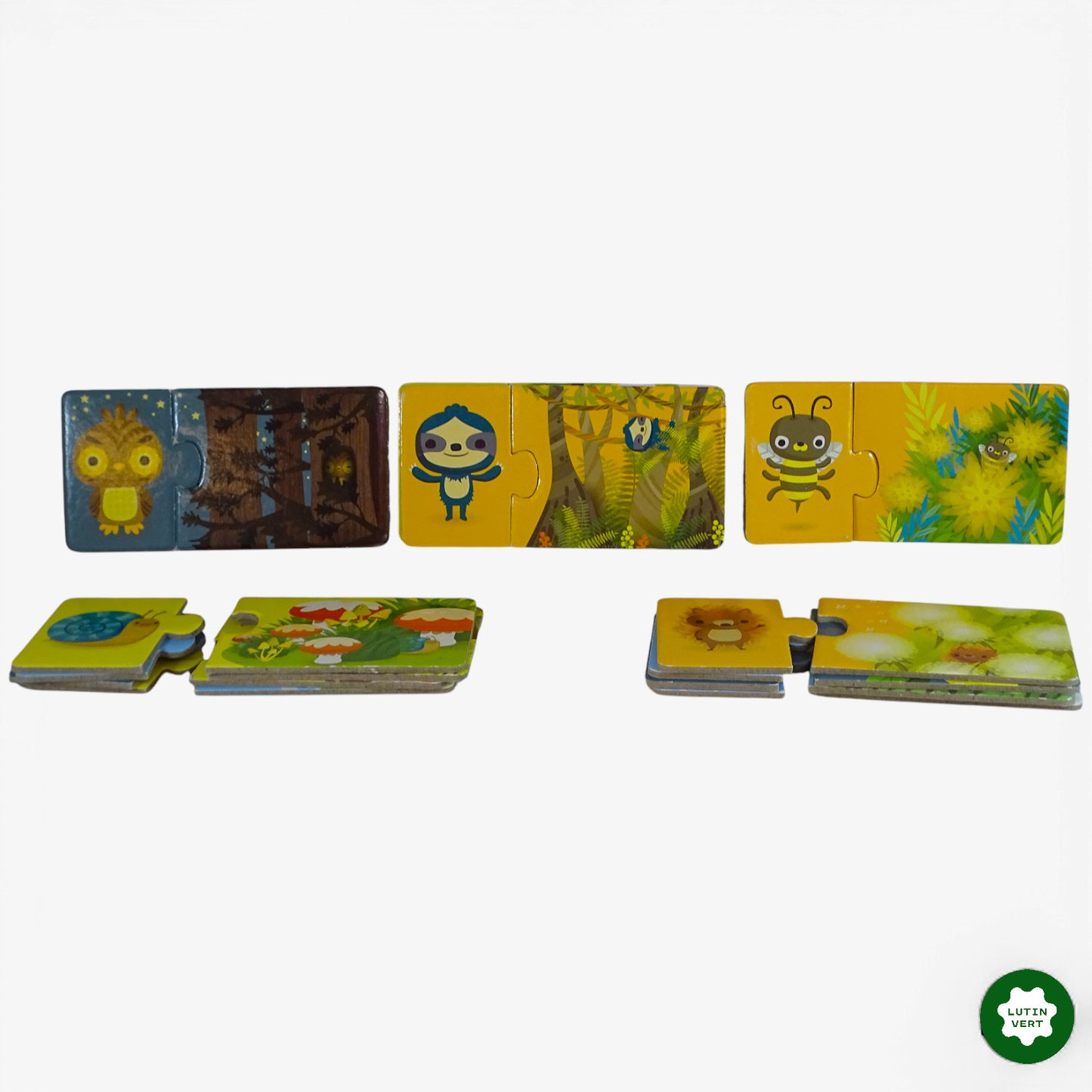12 puzzles duo Djeco d'occasion DJECO - Dès 2 ans | Ref 10359