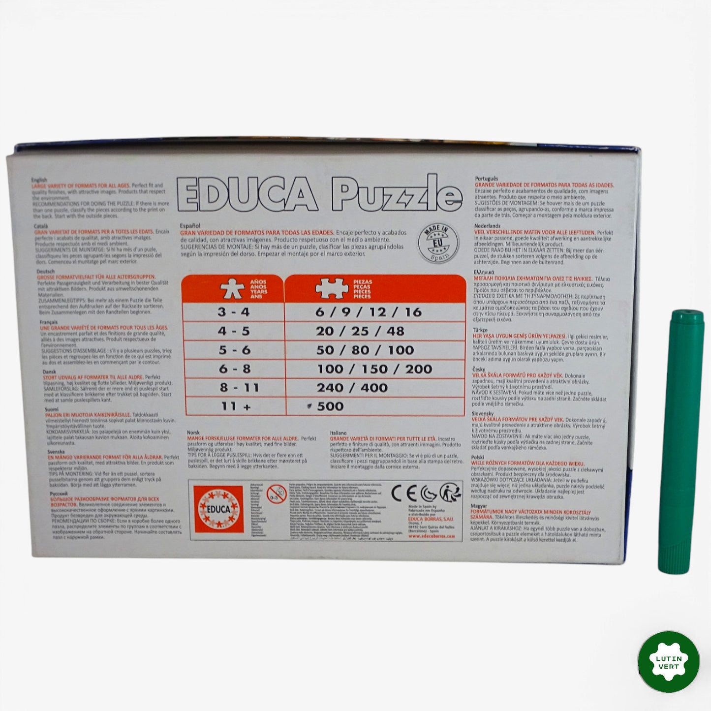 2 puzzles fronzen Disney d'occasion EDUCA - Dès 4 ans | Ref 10358