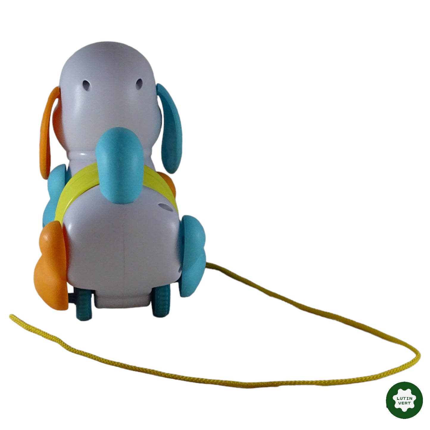 Chien à tirer sur roulette d'occasion CLEMENTONI - Dès 2 ans | Lutin Vert