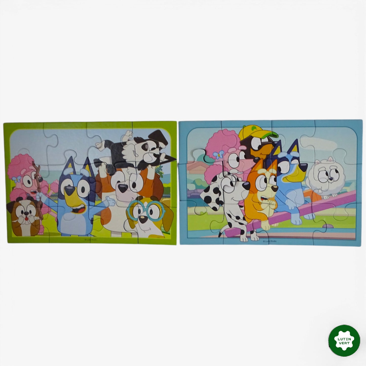 2 puzzles Bluey d'occasion RAVENSBURGER - Dès 3 ans | Ref 10379