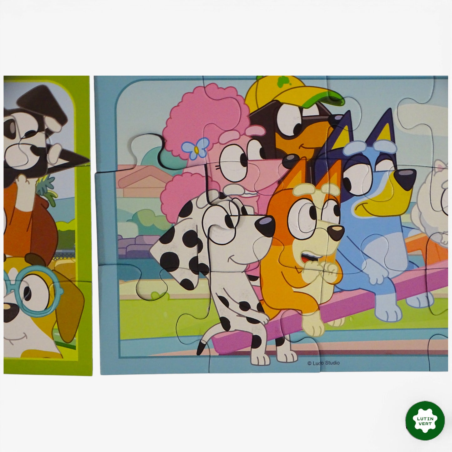 2 puzzles Bluey d'occasion RAVENSBURGER - Dès 3 ans | Ref 10379