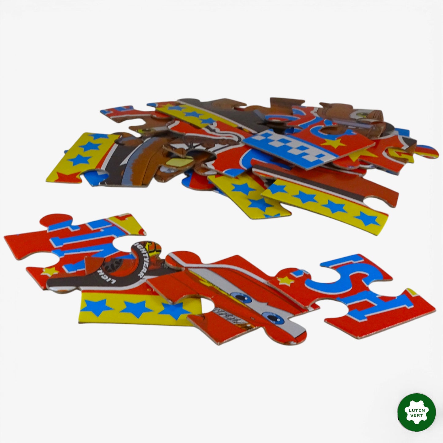 Puzzle Coloriage Cars 24 pcs d'occasion LUNA - Dès 5 ans | Ref 10390