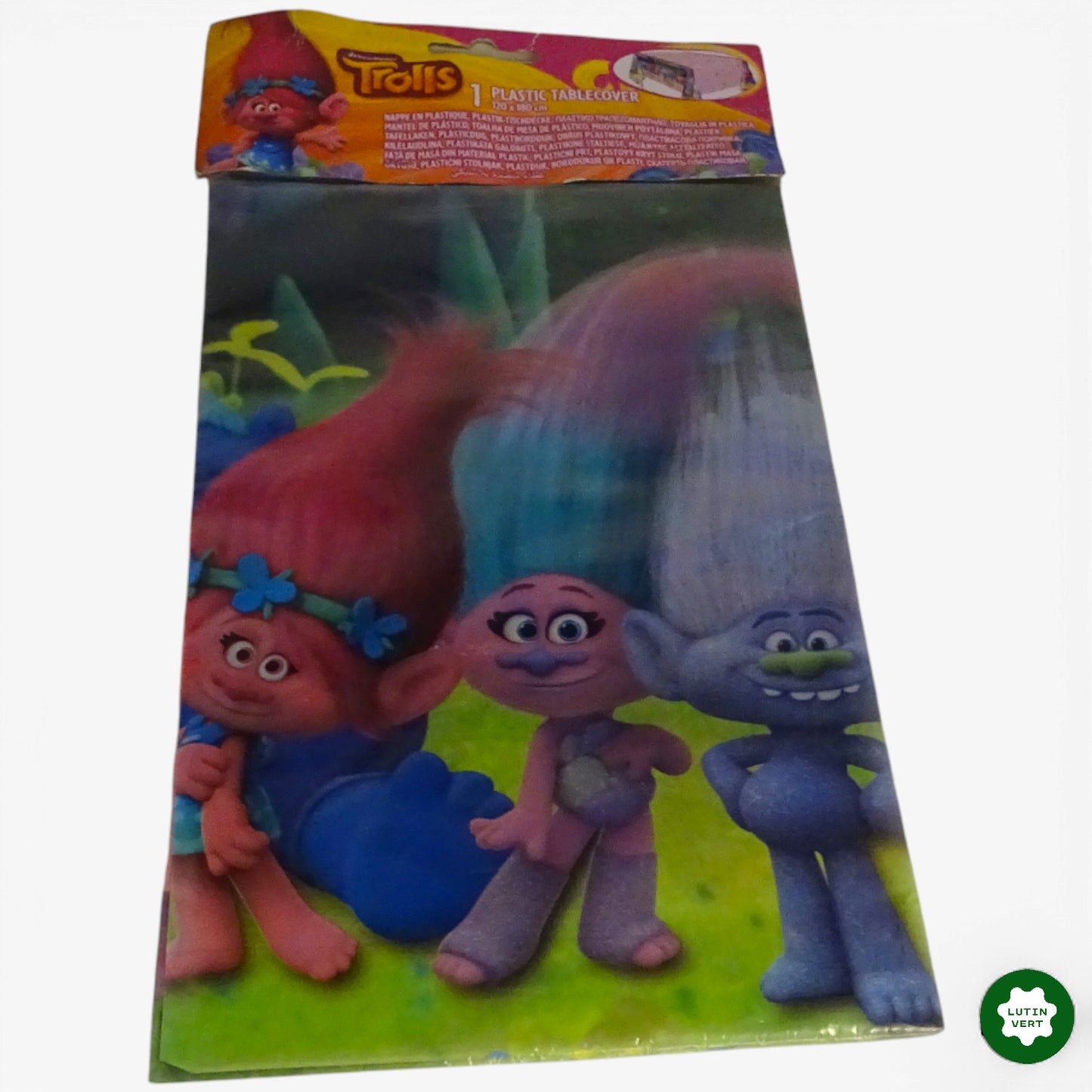 Nappe en plastique Trolls d'occasion - Dès 6 ans | Ref 10420