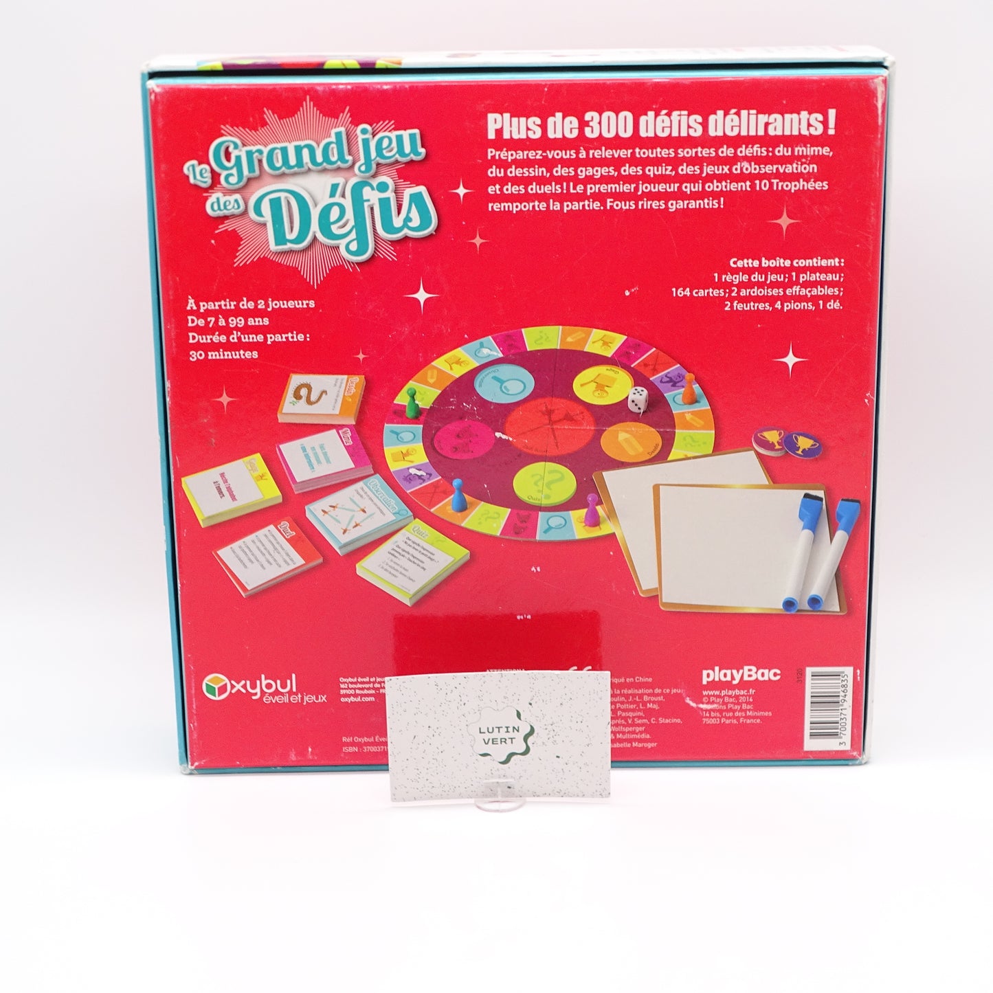 Le grand jeu des défis OXYBUL - Dès 7 ans | Ref 14585