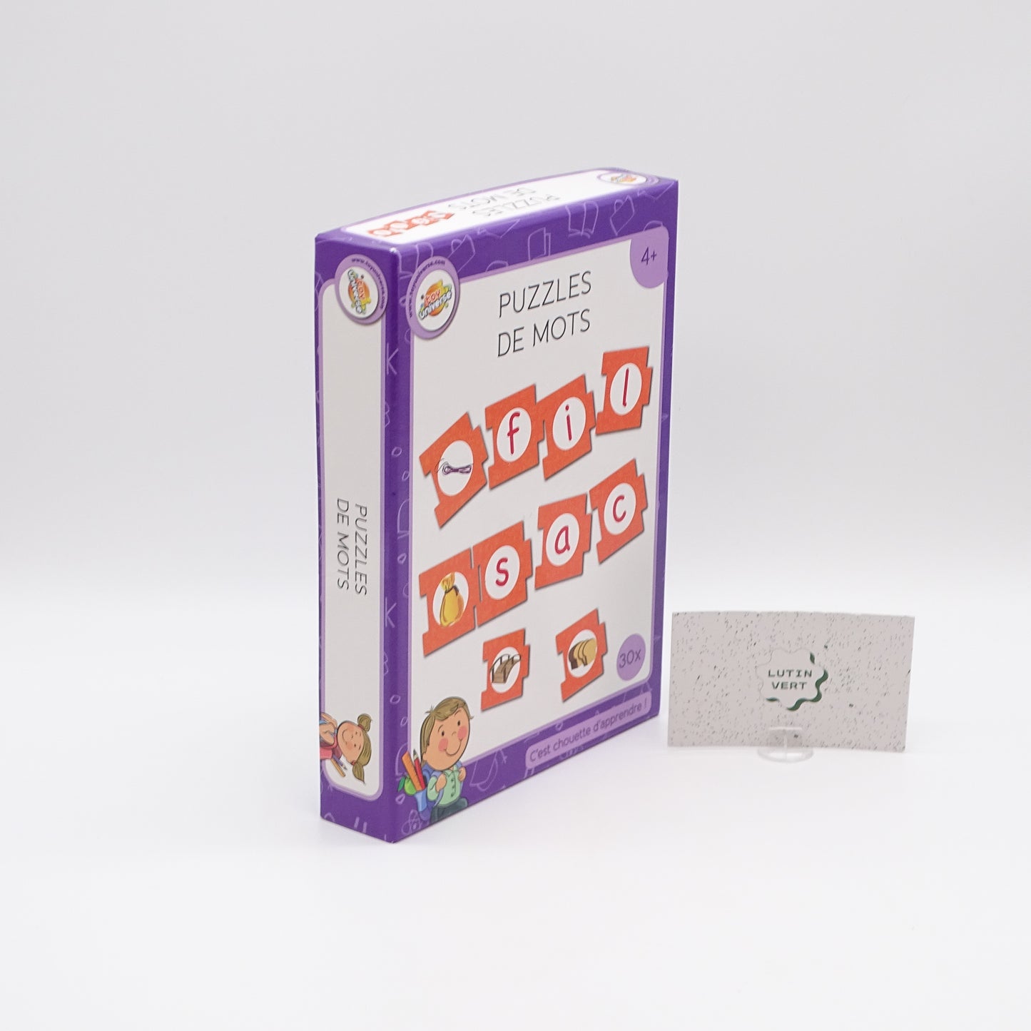 Puzzles de mots TOY UNIVERSE - Dès 4 ans | Ref 14596