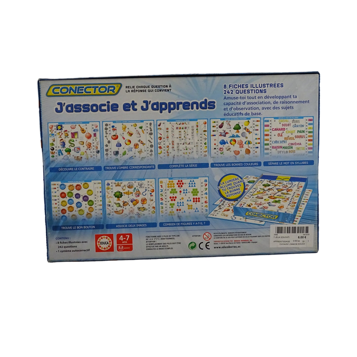 J’associe et j’apprends d'occasion EDUCA - Dès 4 ans | Lutin Vert