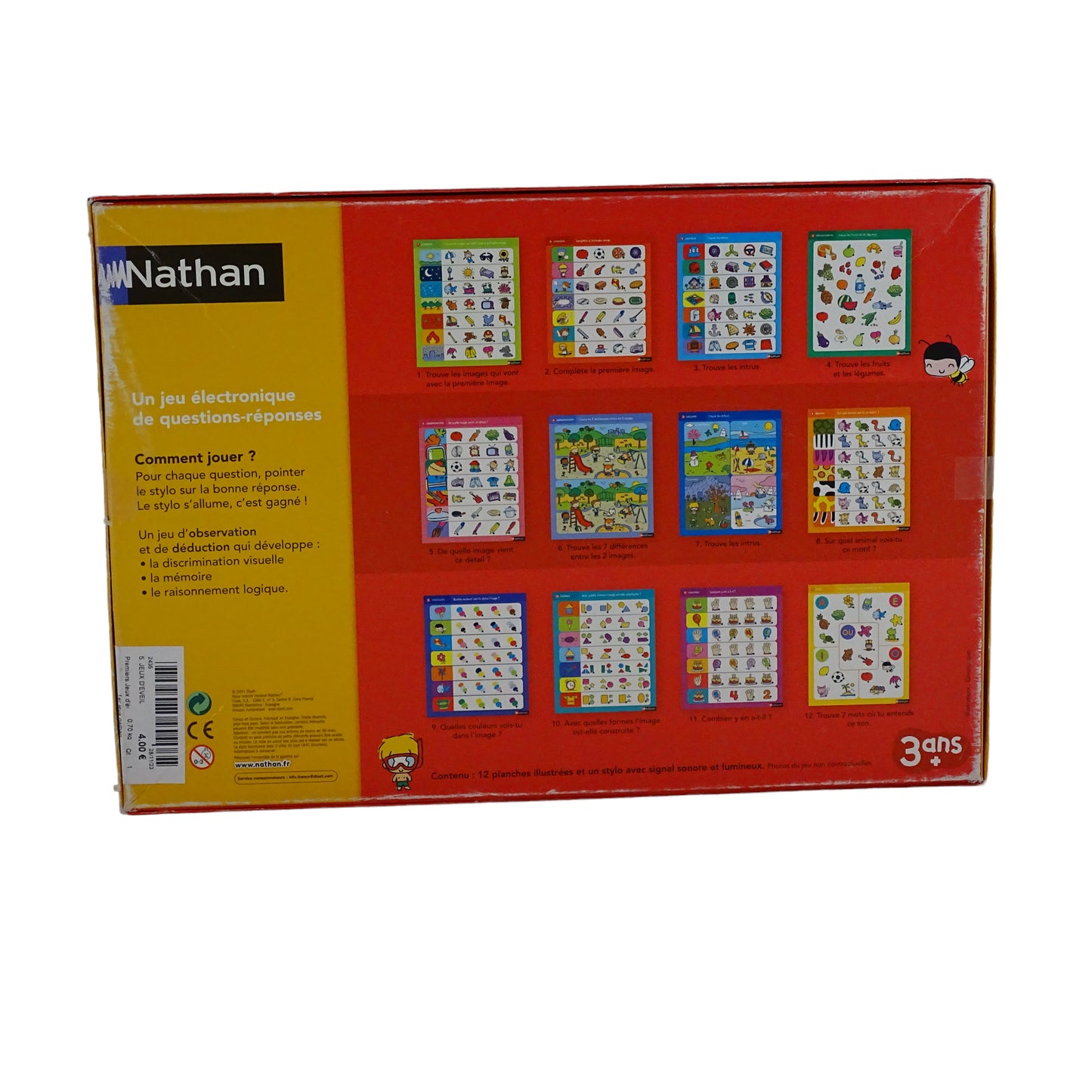 Premier jeux Stylo sonore lumineux. d'occasion NATHAN - Dès 3 ans | Lutin Vert