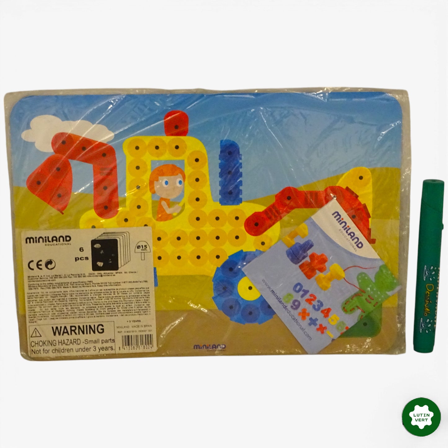 Recharges Miniland x6 d'occasion MINILAND - Dès 3 ans | Ref 10440