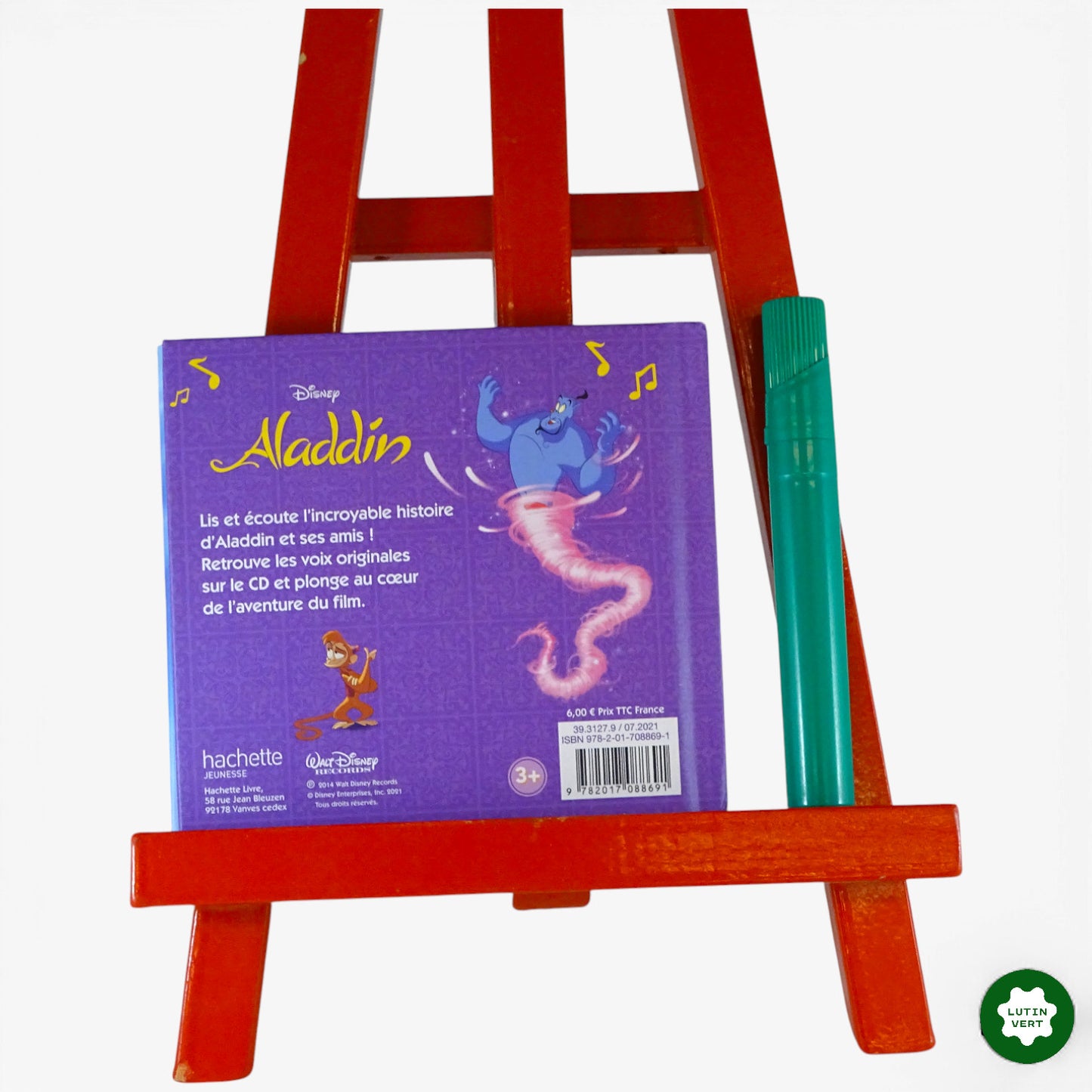 Aladin Histoire à écouter d'occasion HACHETTE JEUNESSE - Dès 3 ans | Ref 10453