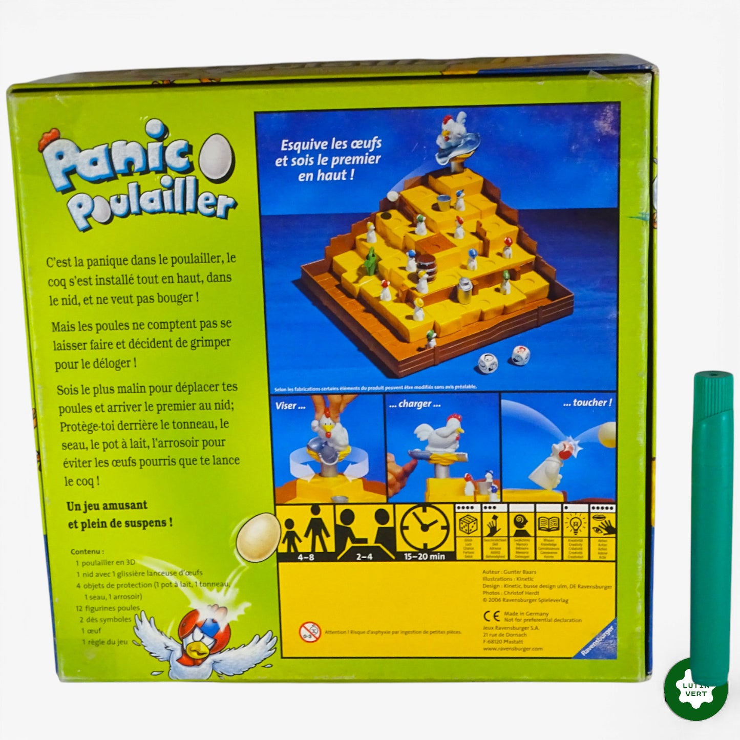 Panic O Poulailler d'occasion RAVENSBURGER - Dès 4 ans | Ref 10508