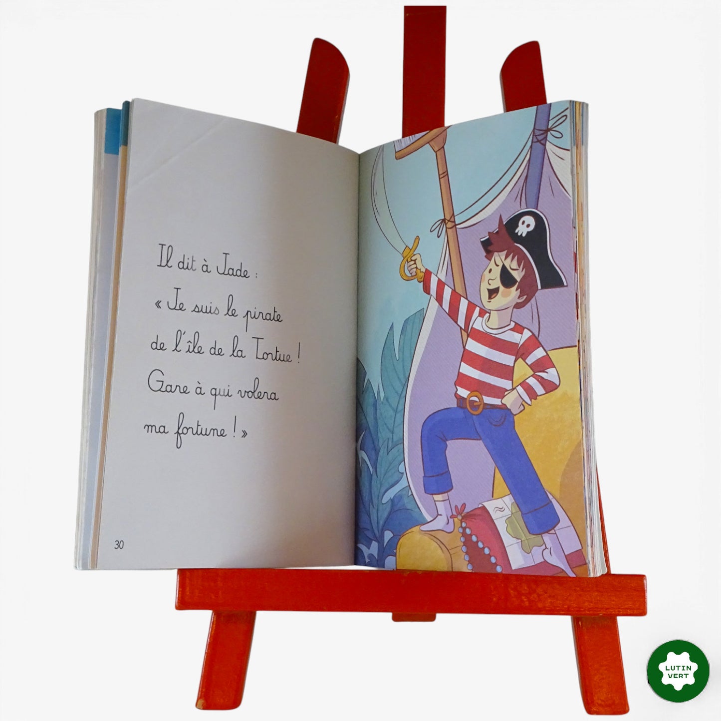 Je lis avec Montessori Le Pirate d'occasion LAROUSSE - Dès 5 ans | Ref 10525